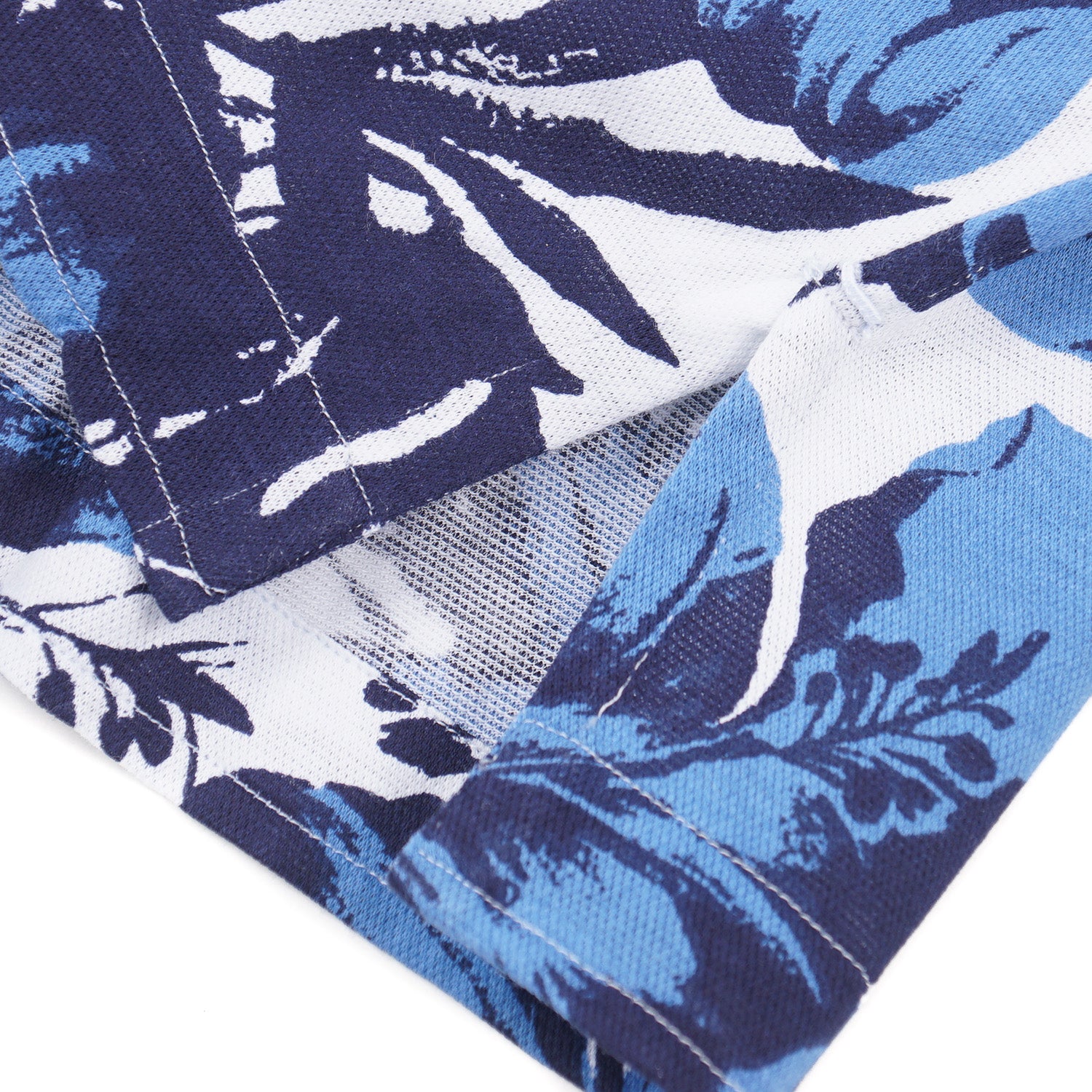 Luigi Borrelli Tropical Floral Jersey Cotton Shirt - Top Shelf Apparel