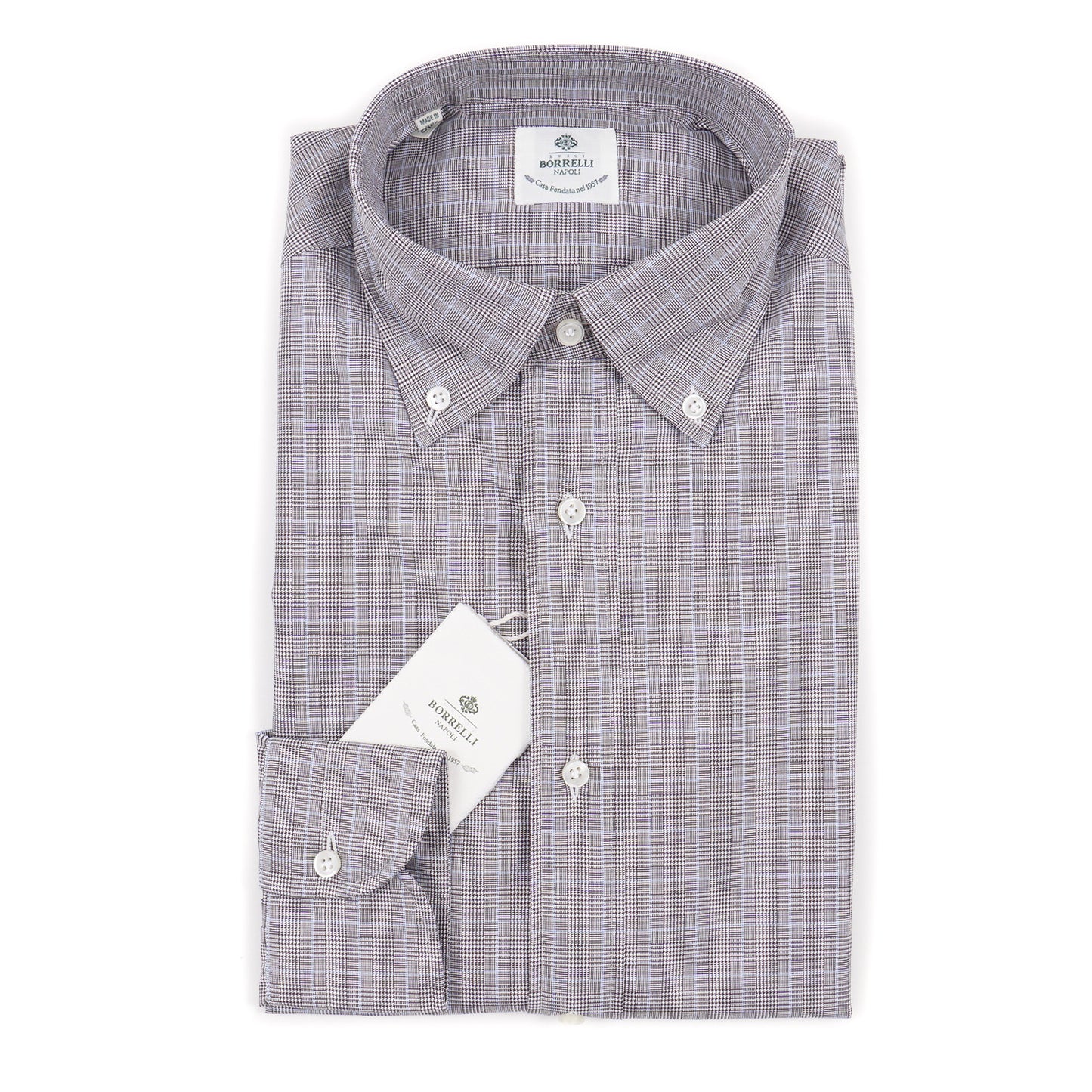 Luigi Borrelli Regular-Fit Cotton Dress Shirt - Top Shelf Apparel