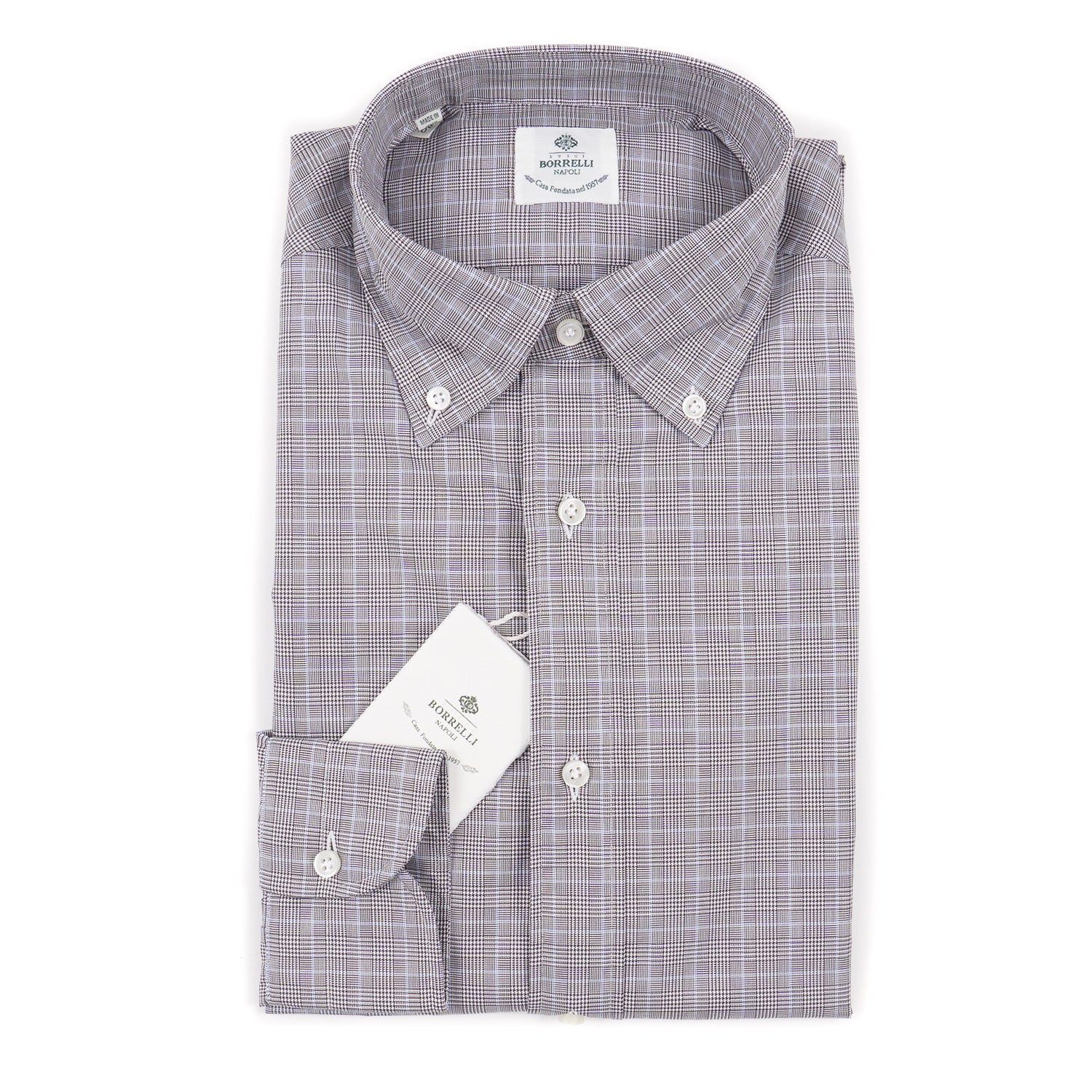 Luigi Borrelli Regular-Fit Cotton Dress Shirt - Top Shelf Apparel