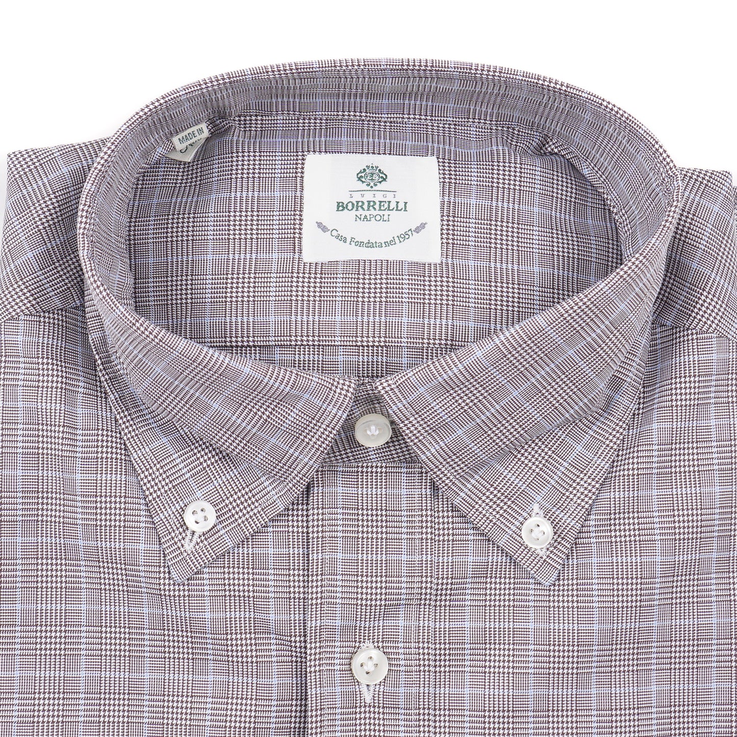 Luigi Borrelli Regular-Fit Cotton Dress Shirt - Top Shelf Apparel