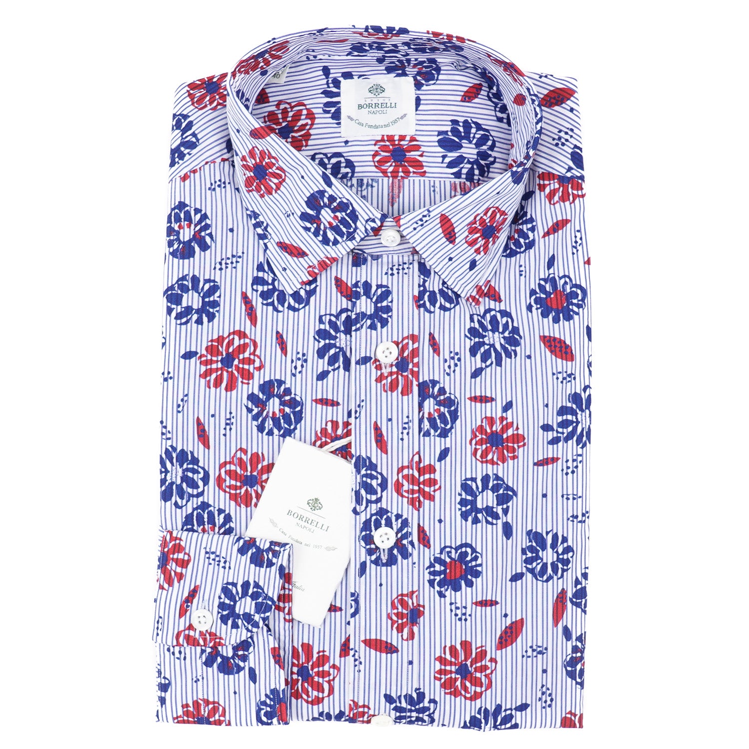 Luigi Borrelli Slim-Fit Lightweight Cotton Shirt - Top Shelf Apparel