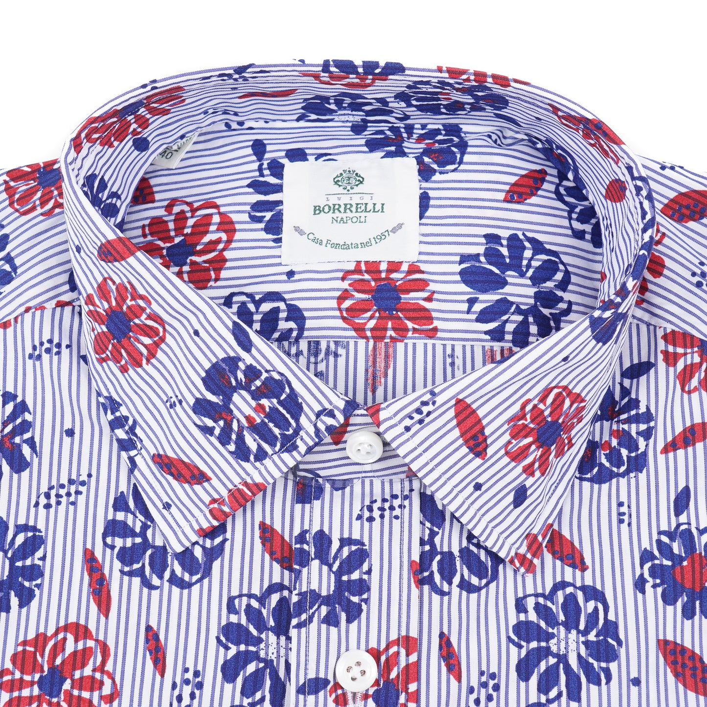 Luigi Borrelli Slim-Fit Lightweight Cotton Shirt - Top Shelf Apparel