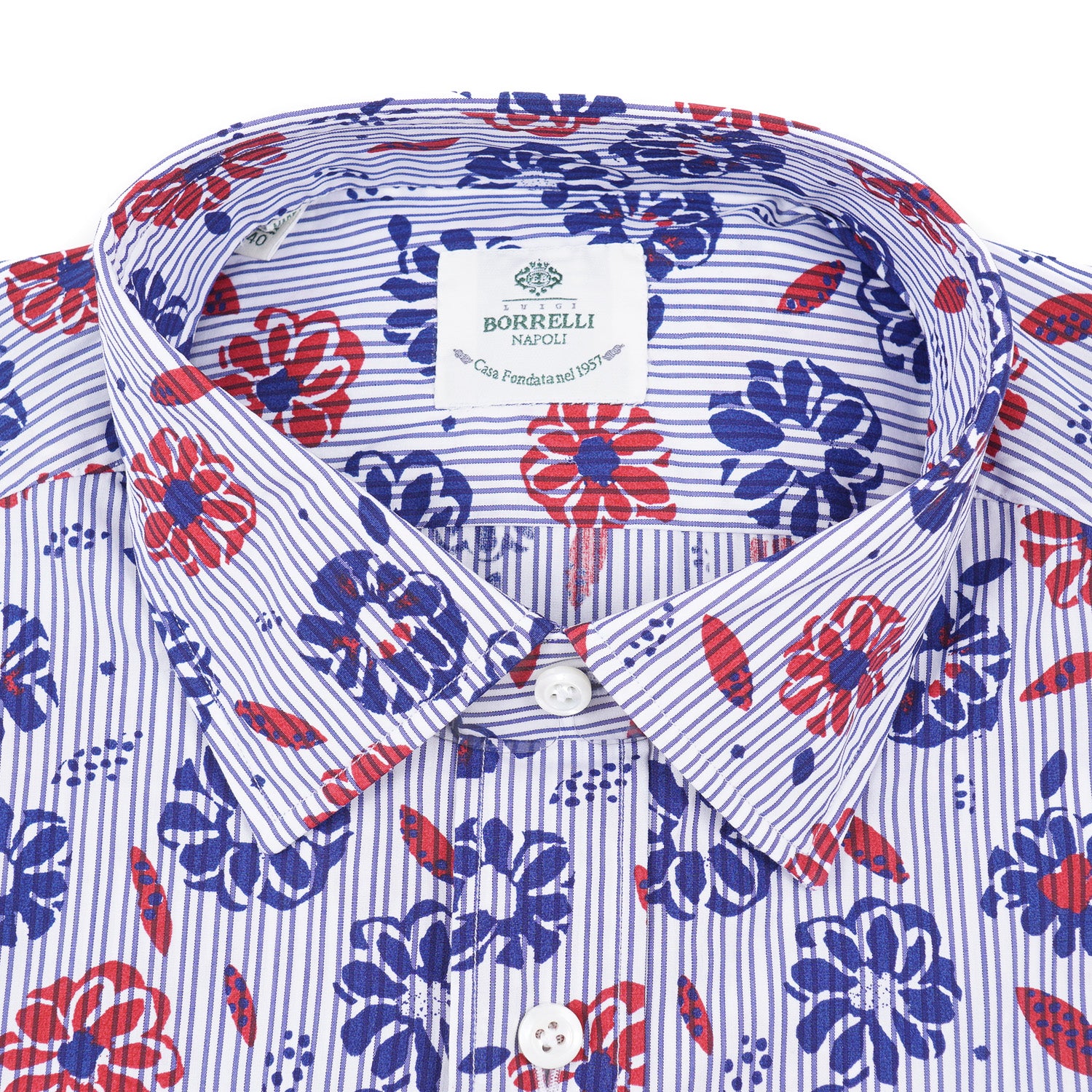 Luigi Borrelli Slim-Fit Lightweight Cotton Shirt - Top Shelf Apparel