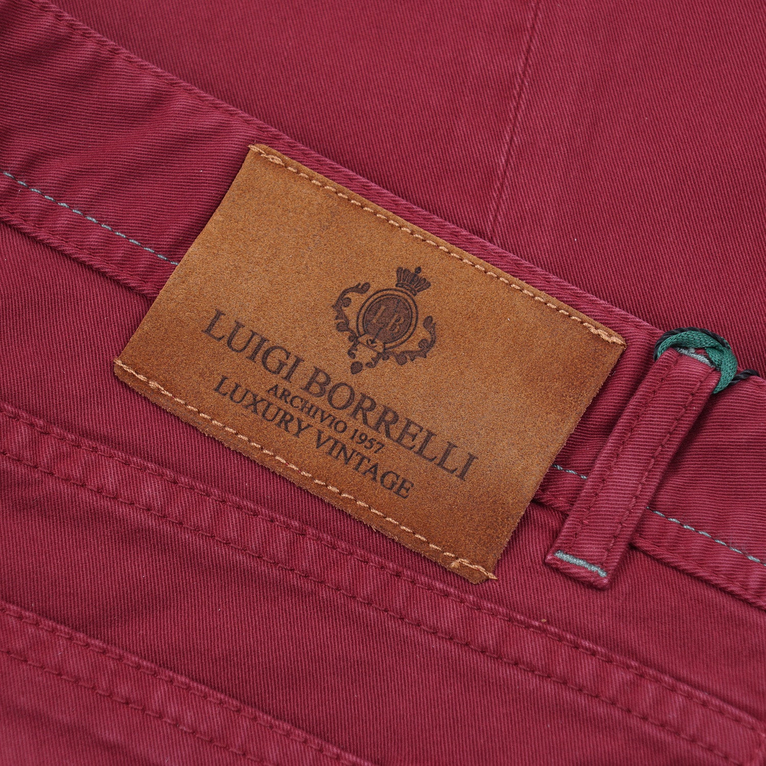 Luigi Borrelli Slim-Fit 5-Pocket Pants - Top Shelf Apparel