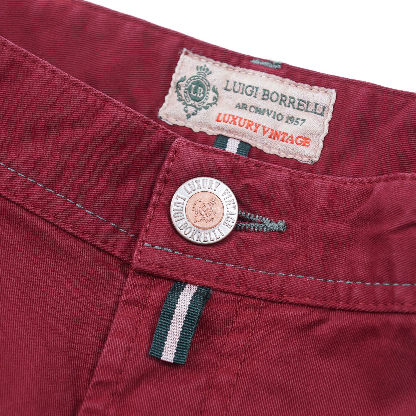 Luigi Borrelli Slim-Fit 5-Pocket Pants - Top Shelf Apparel