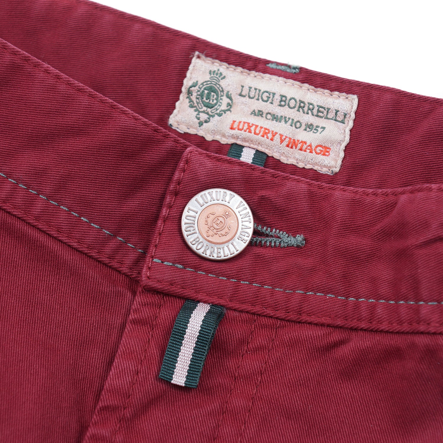 Luigi Borrelli Slim-Fit 5-Pocket Pants - Top Shelf Apparel