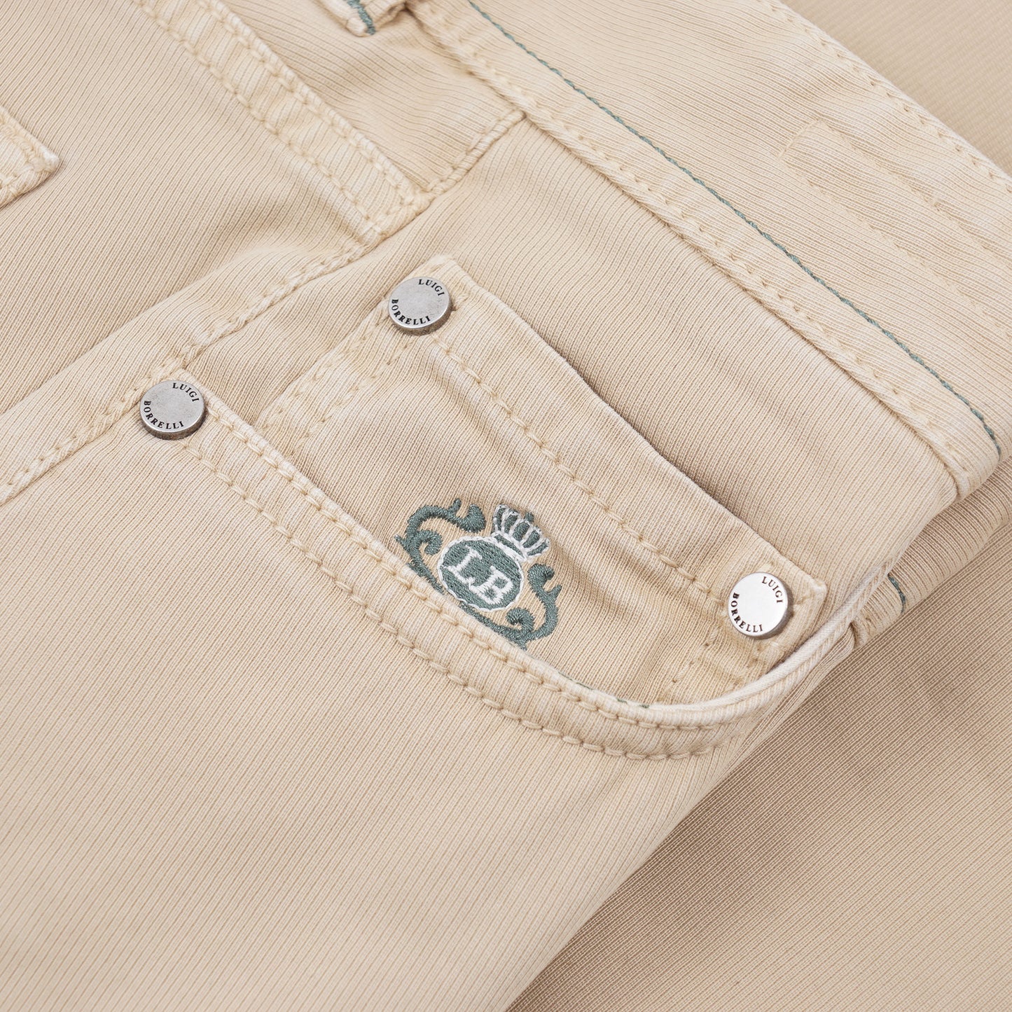 Luigi Borrelli Slim-Fit Denim Jeans - Top Shelf Apparel