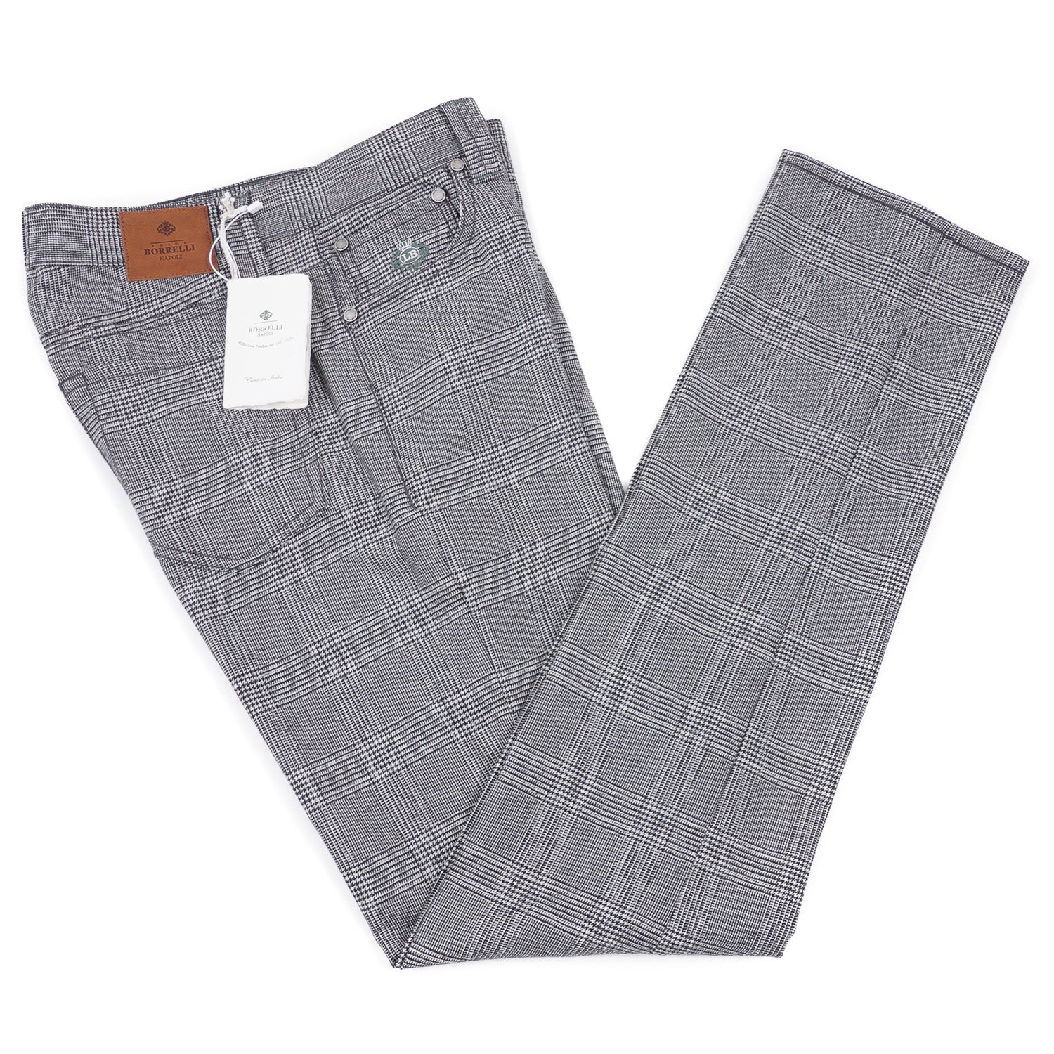 Luigi Borrelli Wool 5-Pocket Pants - Top Shelf Apparel
