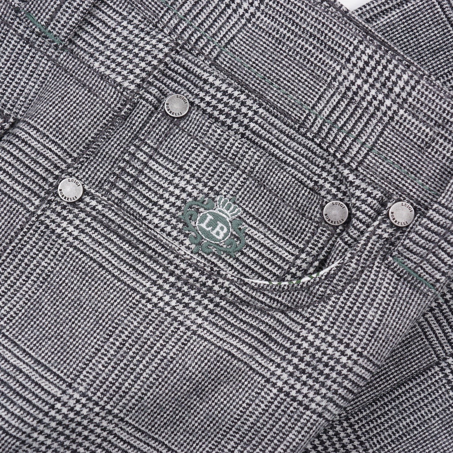 Luigi Borrelli Wool 5-Pocket Pants - Top Shelf Apparel