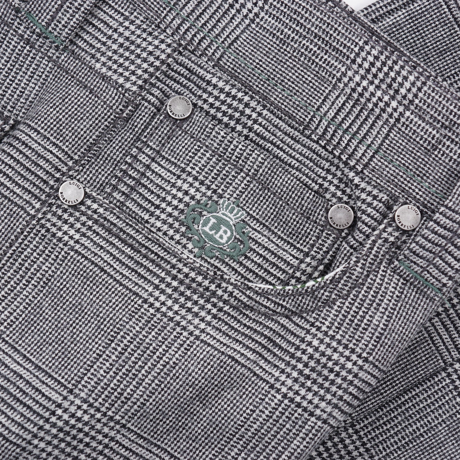 Luigi Borrelli Wool 5-Pocket Pants - Top Shelf Apparel