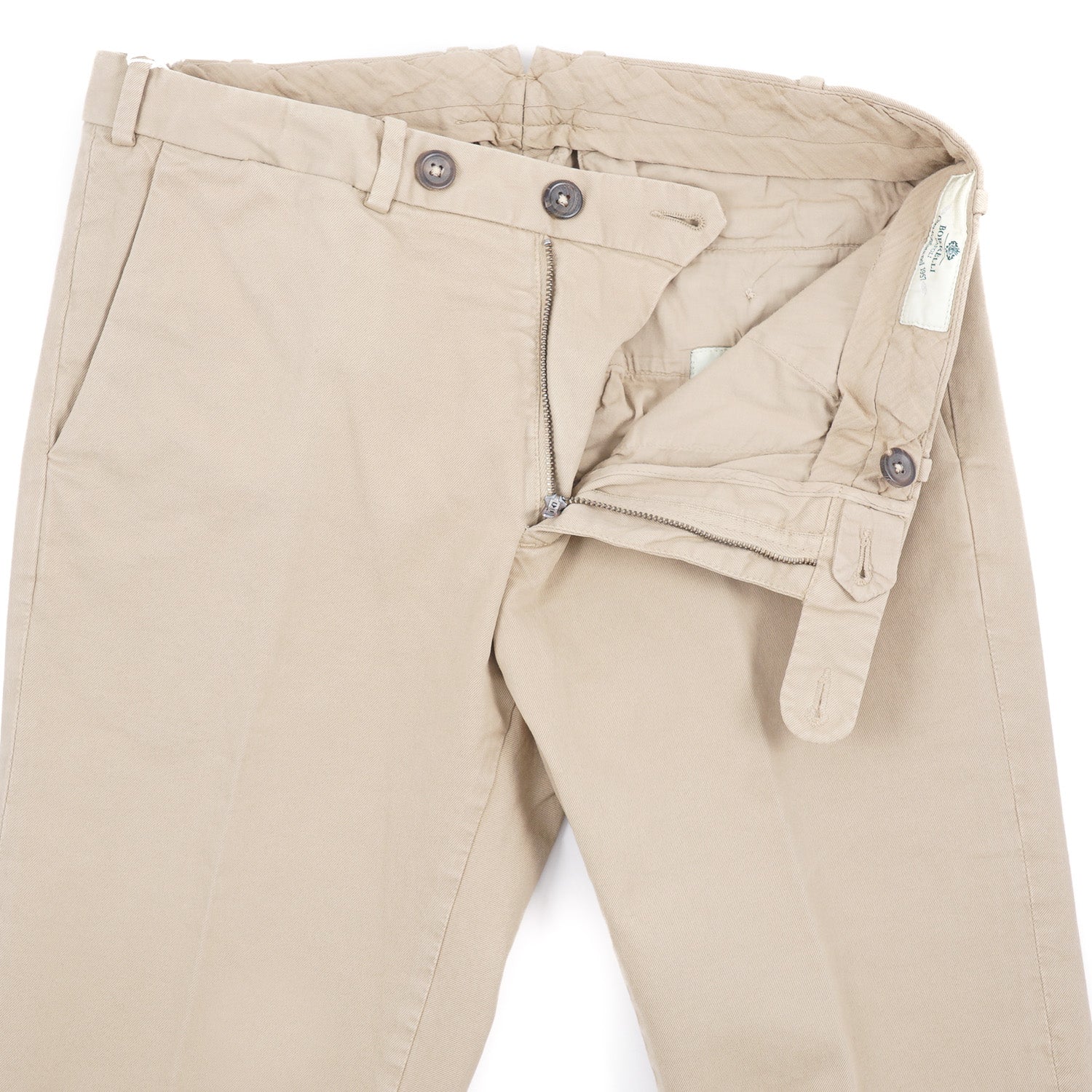 Luigi Borrelli Slim-Fit Cotton Pants - Top Shelf Apparel