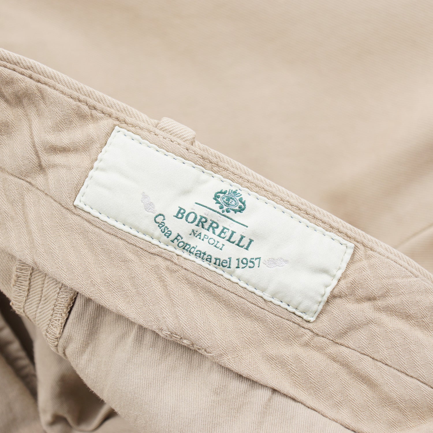 Luigi Borrelli Slim-Fit Cotton Pants - Top Shelf Apparel