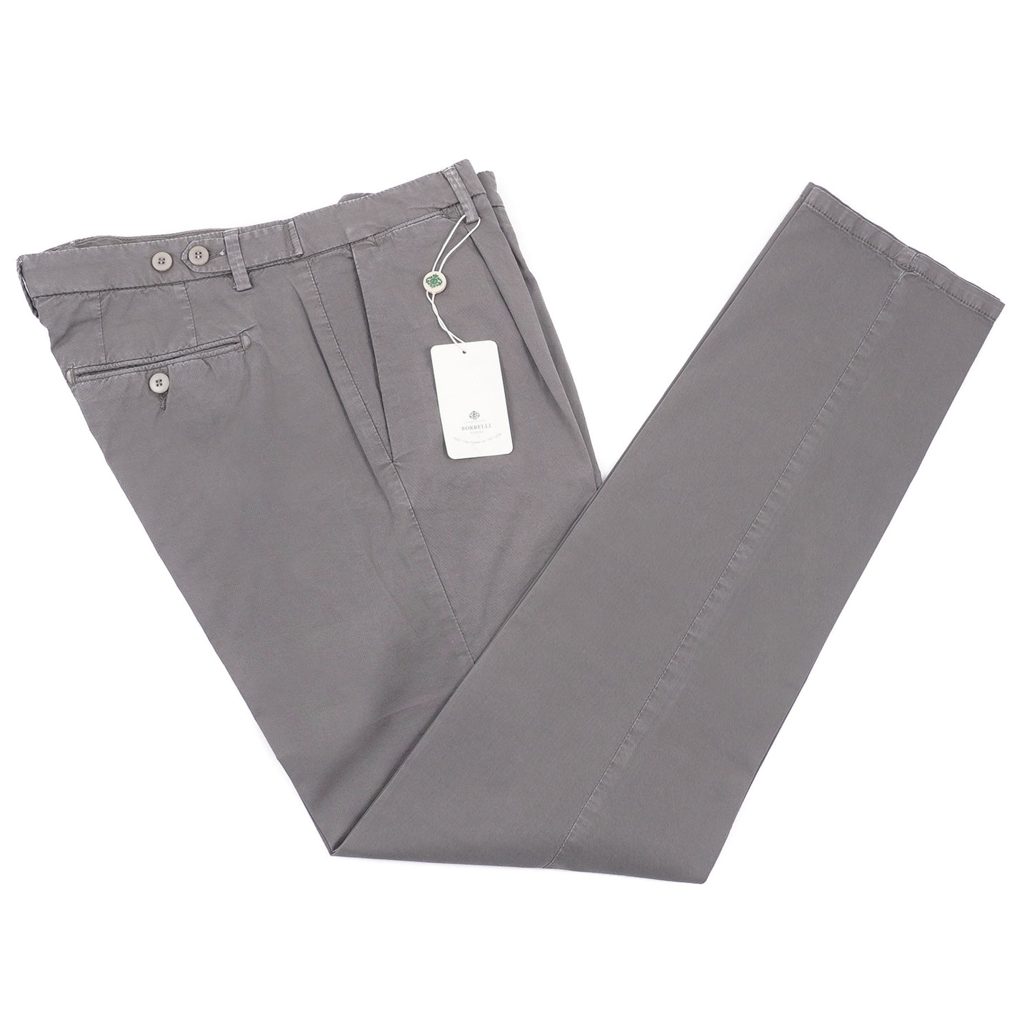 Luigi Borrelli Slim-Fit Cotton Pants - Top Shelf Apparel