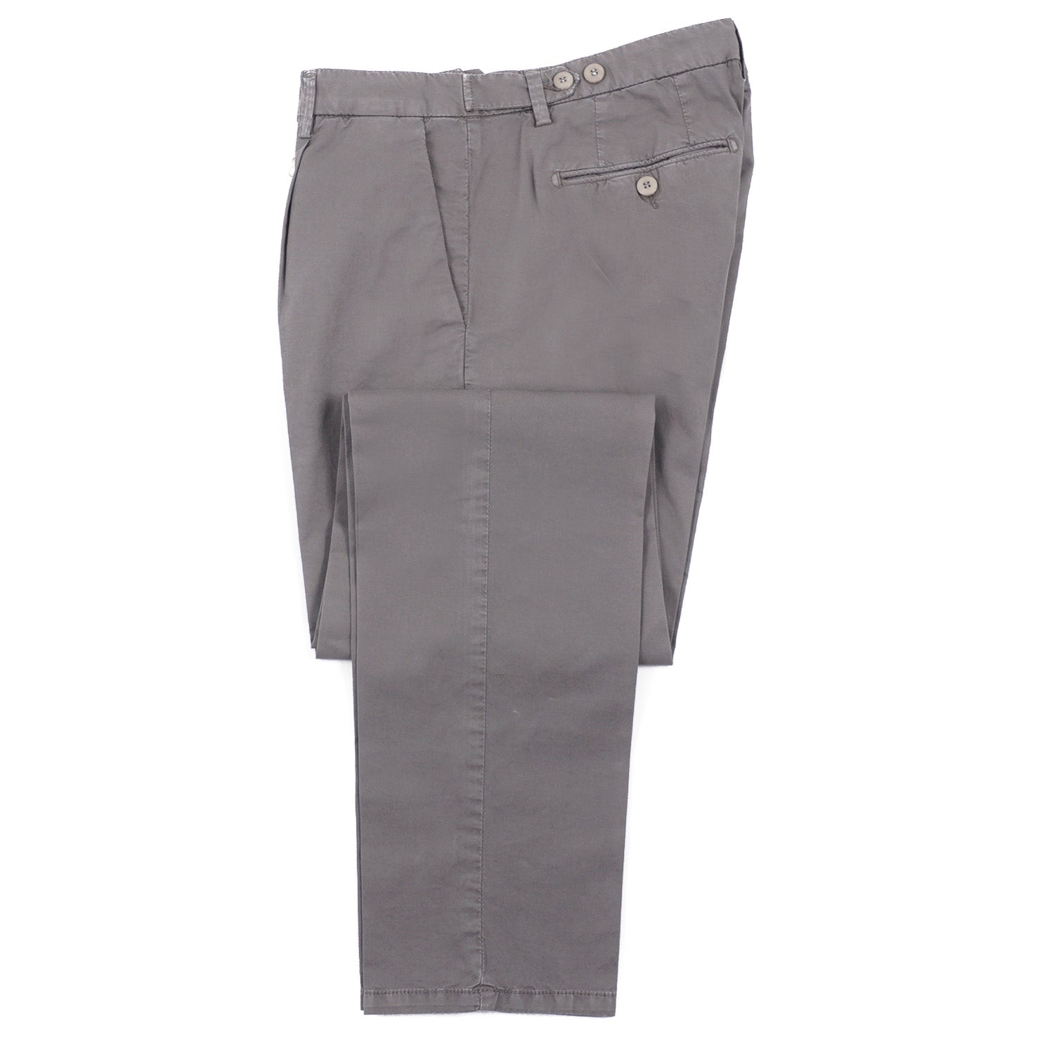 Luigi Borrelli Slim-Fit Cotton Pants - Top Shelf Apparel