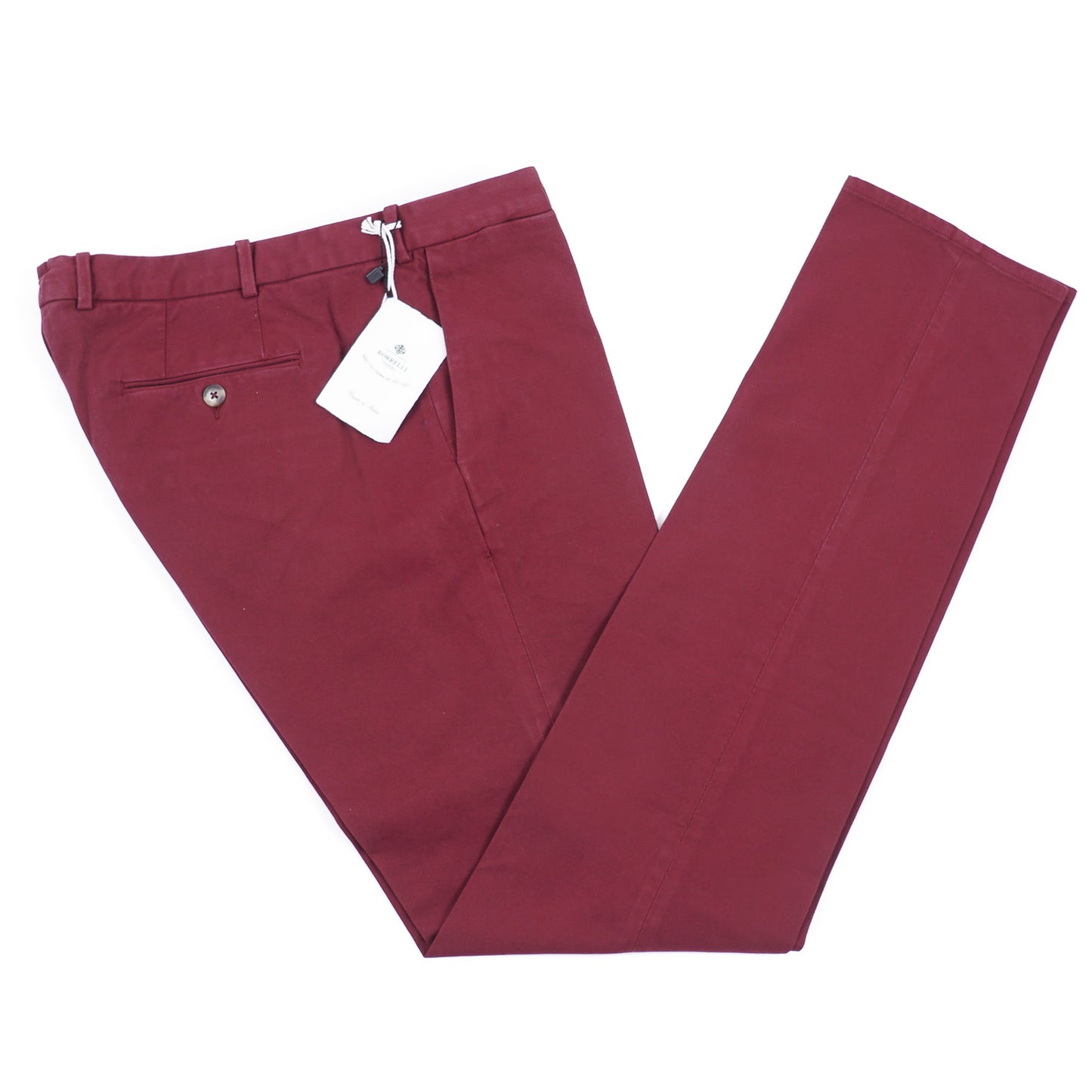 Luigi Borrelli Slim-Fit Cotton Pants - Top Shelf Apparel