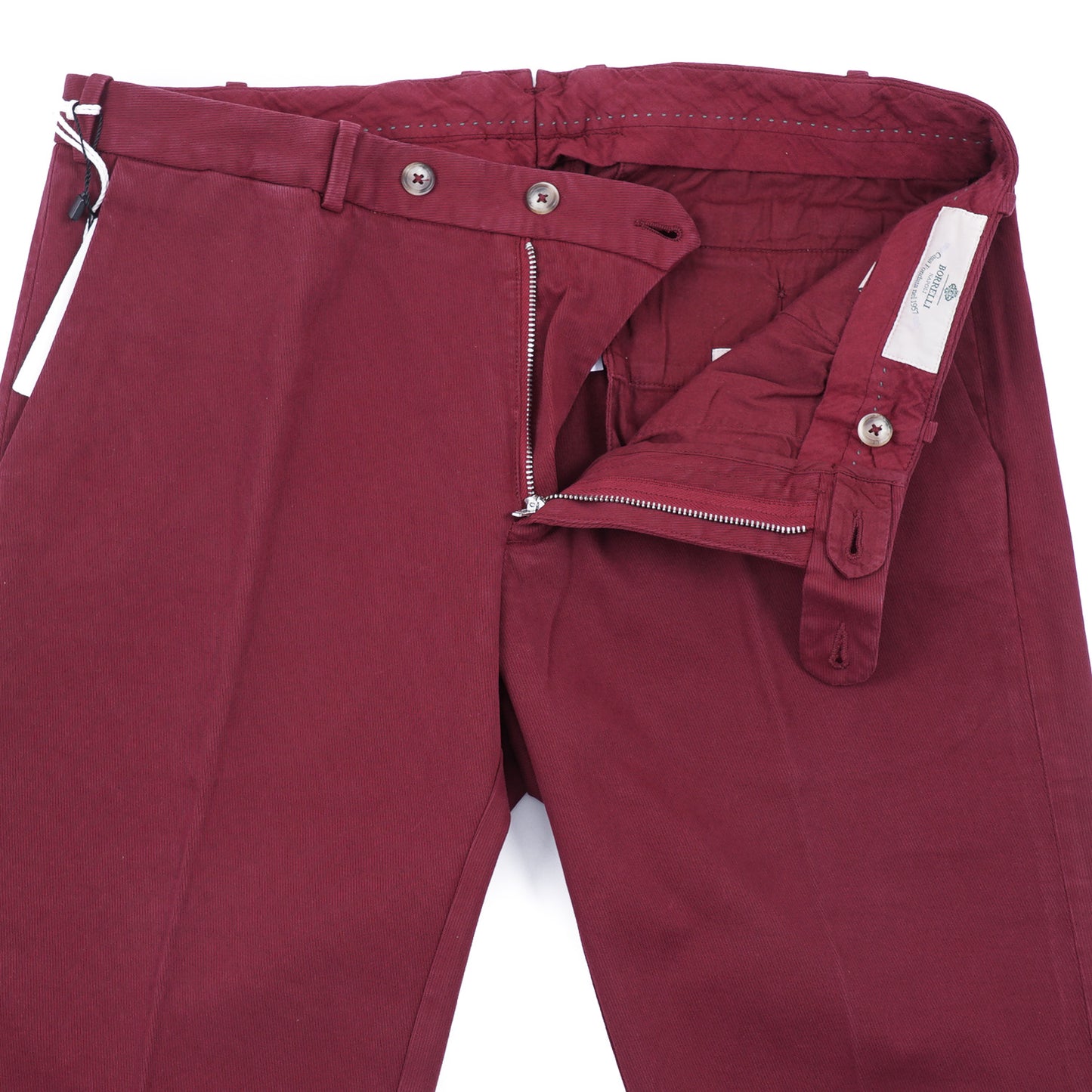 Luigi Borrelli Slim-Fit Cotton Pants - Top Shelf Apparel