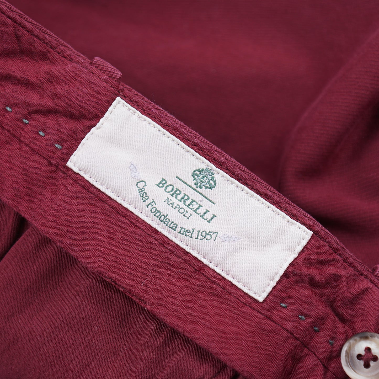 Luigi Borrelli Slim-Fit Cotton Pants - Top Shelf Apparel