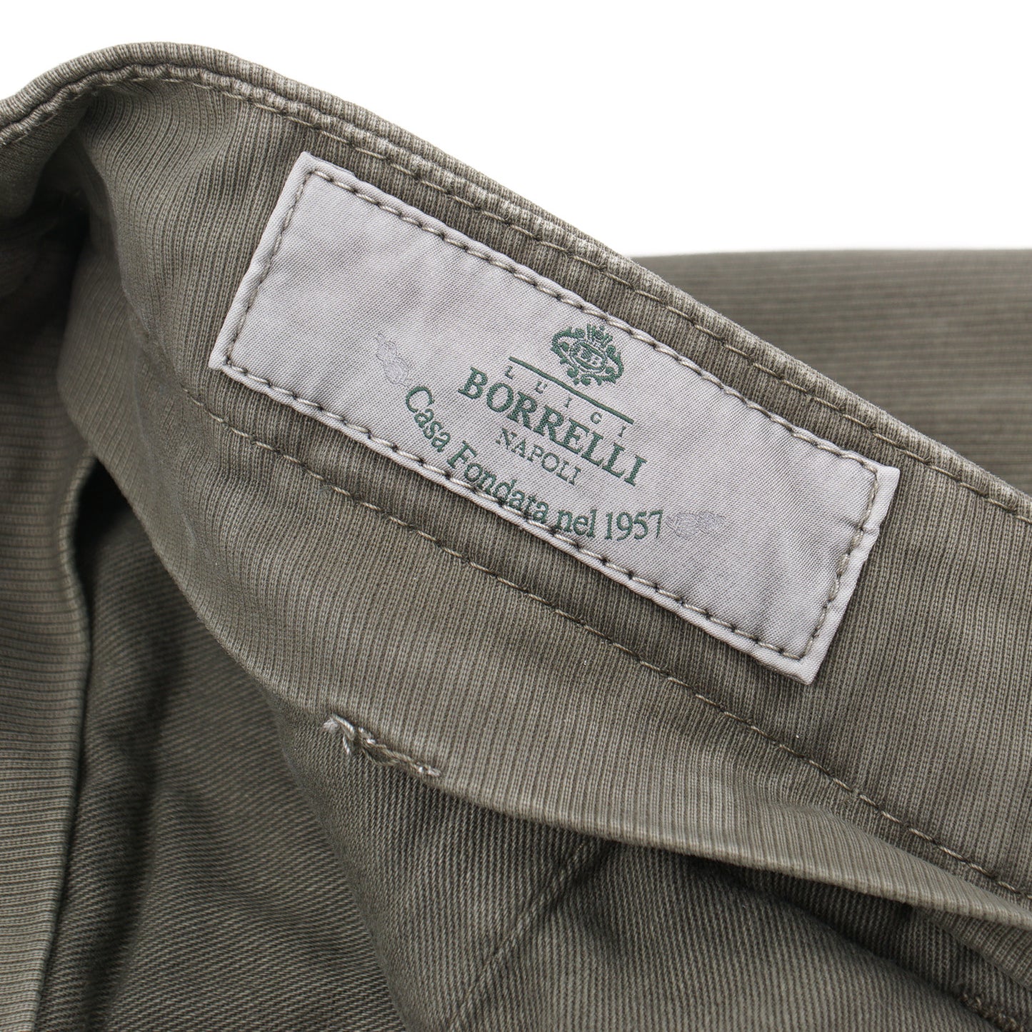 Luigi Borrelli Cotton Pants with Cargo Pockets - Top Shelf Apparel