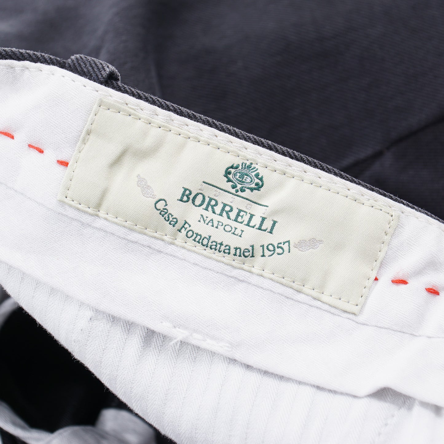Luigi Borrelli Slim-Fit Denim Chinos - Top Shelf Apparel