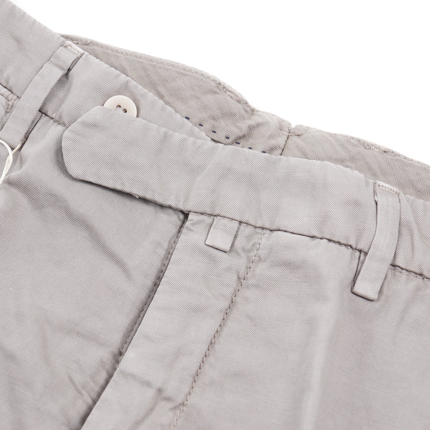 Luigi Borrelli Slim-Fit Cotton and Linen Pants - Top Shelf Apparel