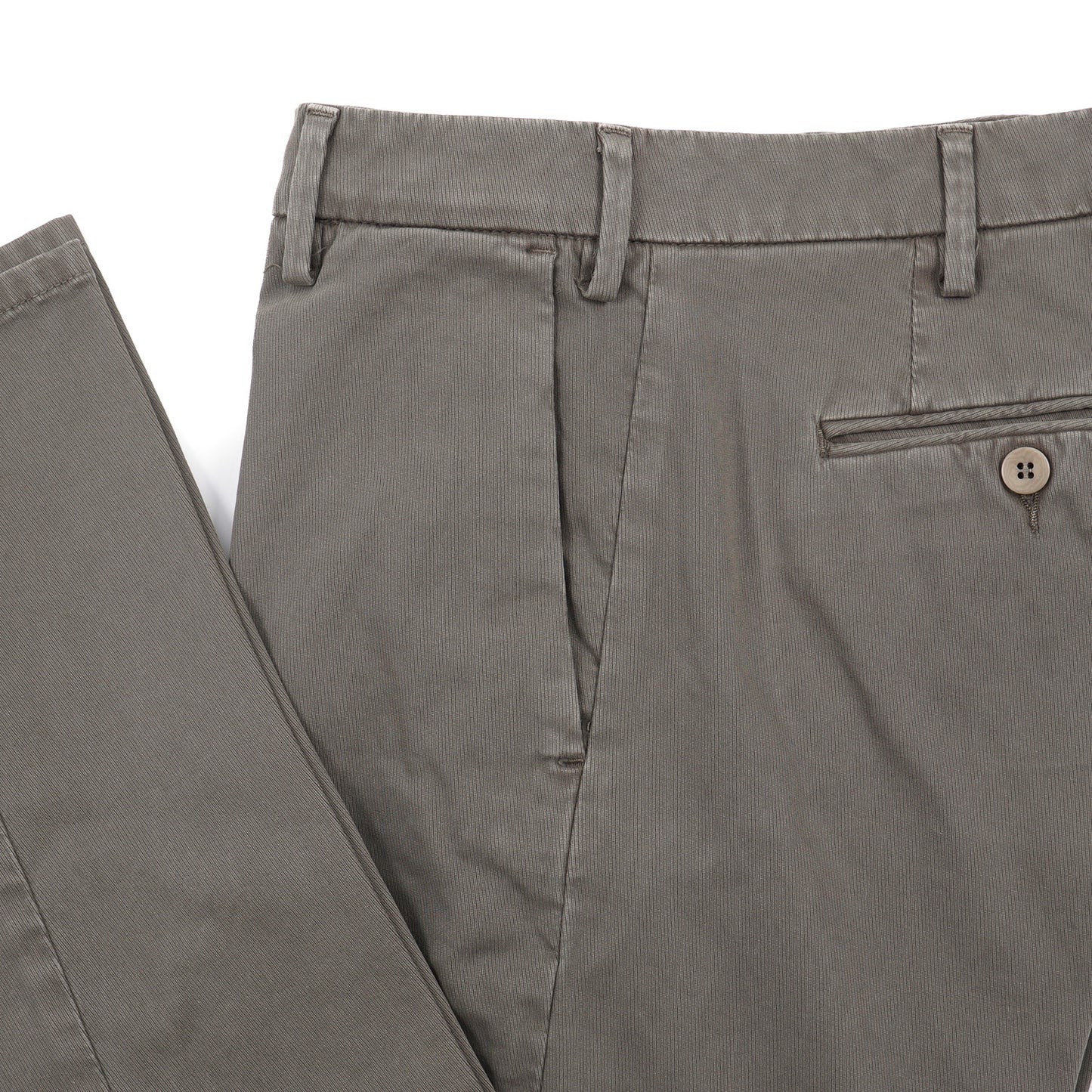 Luigi Borrelli Slim-Fit Cotton Pants - Top Shelf Apparel