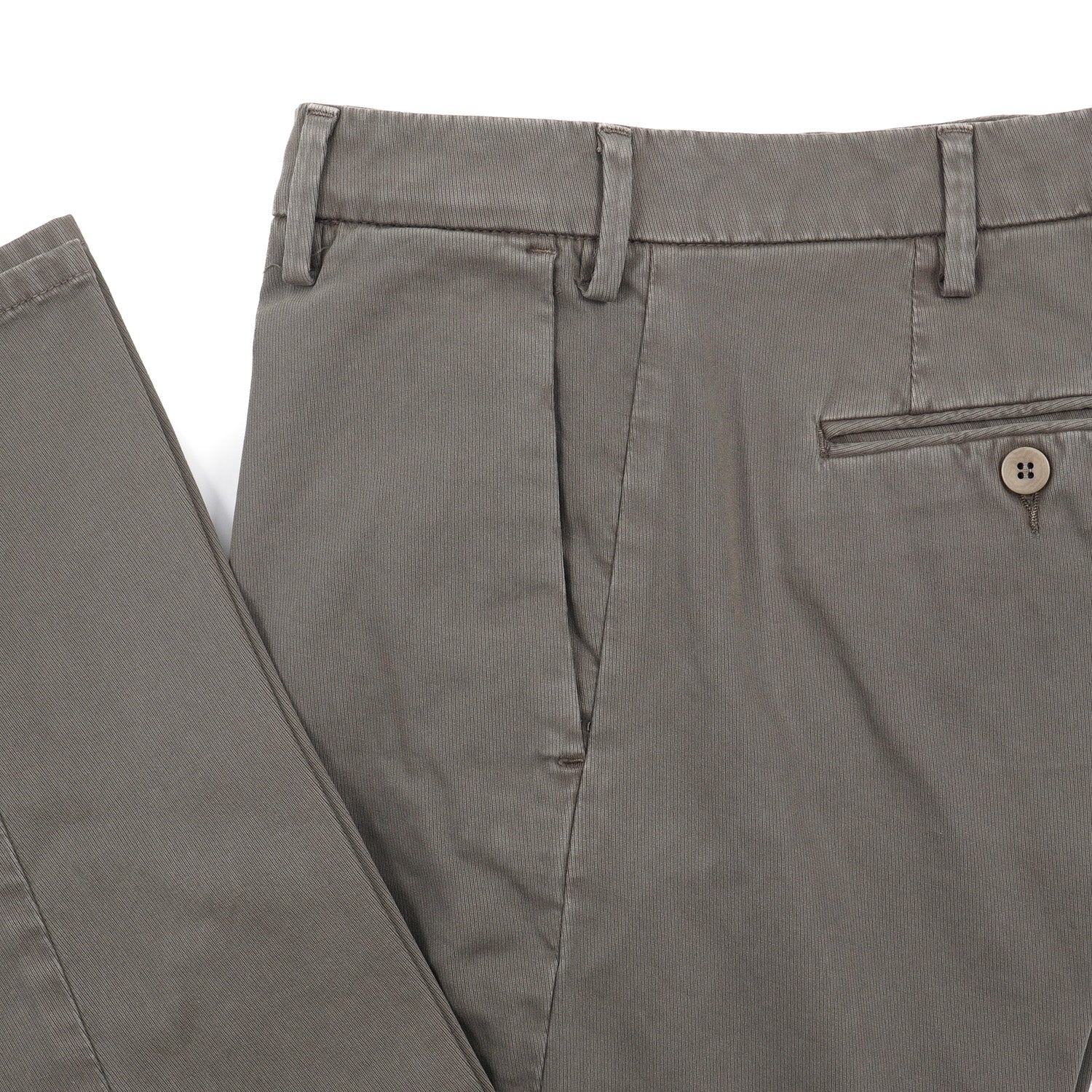 Luigi Borrelli Slim-Fit Cotton Pants - Top Shelf Apparel