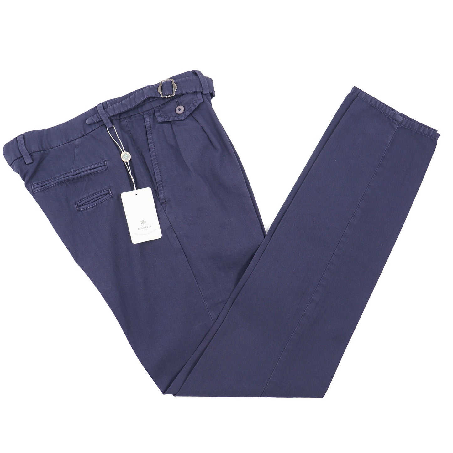 Luigi Borrelli Garment-Washed Cotton and Linen Pants - Top Shelf Apparel