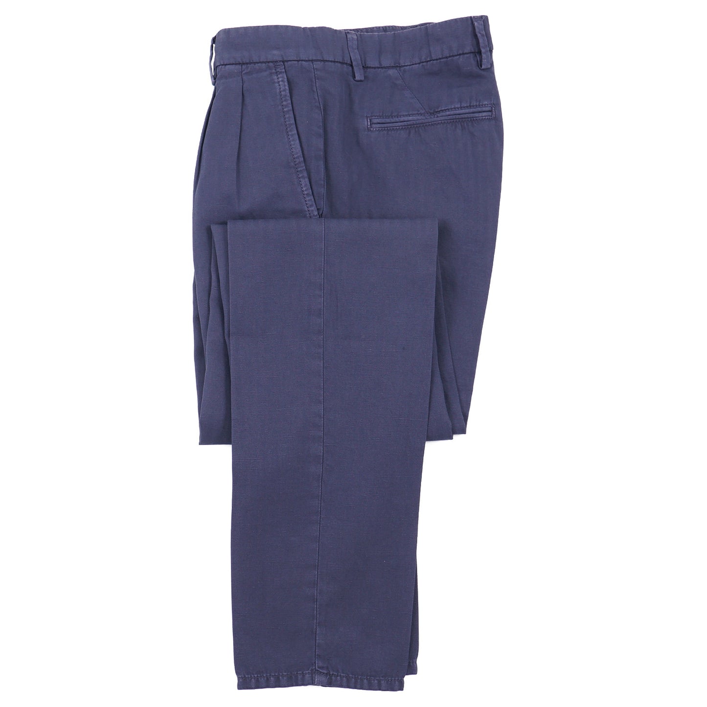 Luigi Borrelli Garment-Washed Cotton and Linen Pants - Top Shelf Apparel