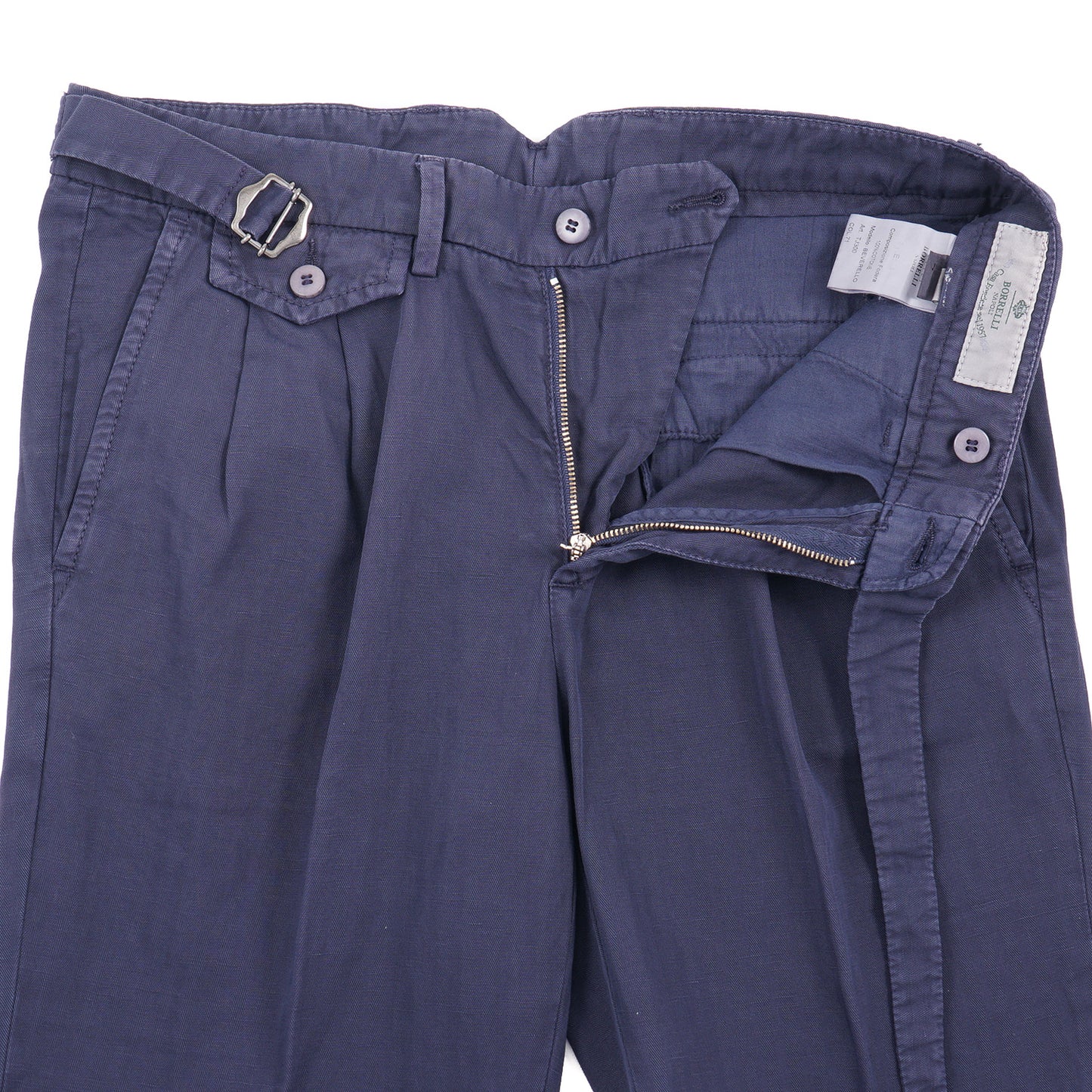 Luigi Borrelli Garment-Washed Cotton and Linen Pants - Top Shelf Apparel