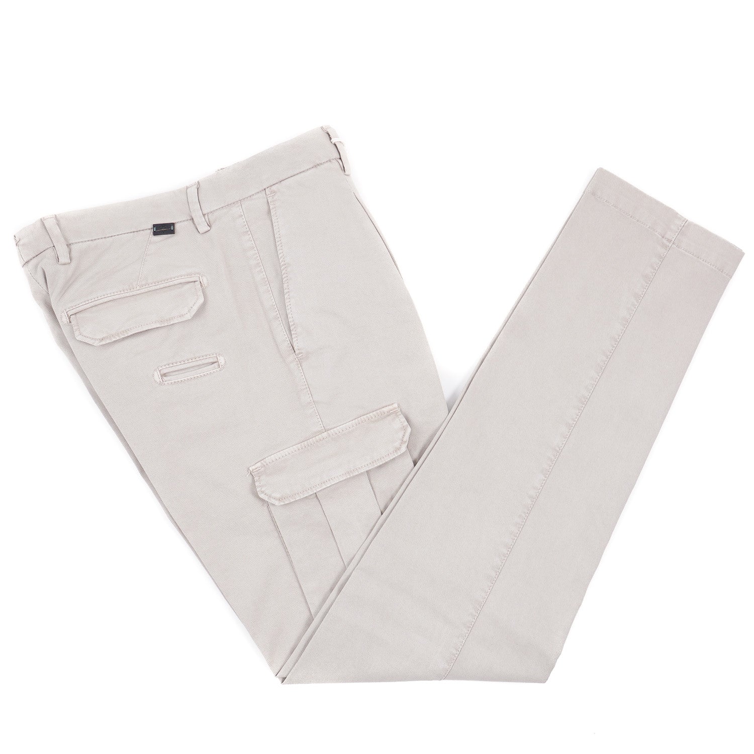 Luigi Borrelli Cotton Pants with Cargo Pockets - Top Shelf Apparel
