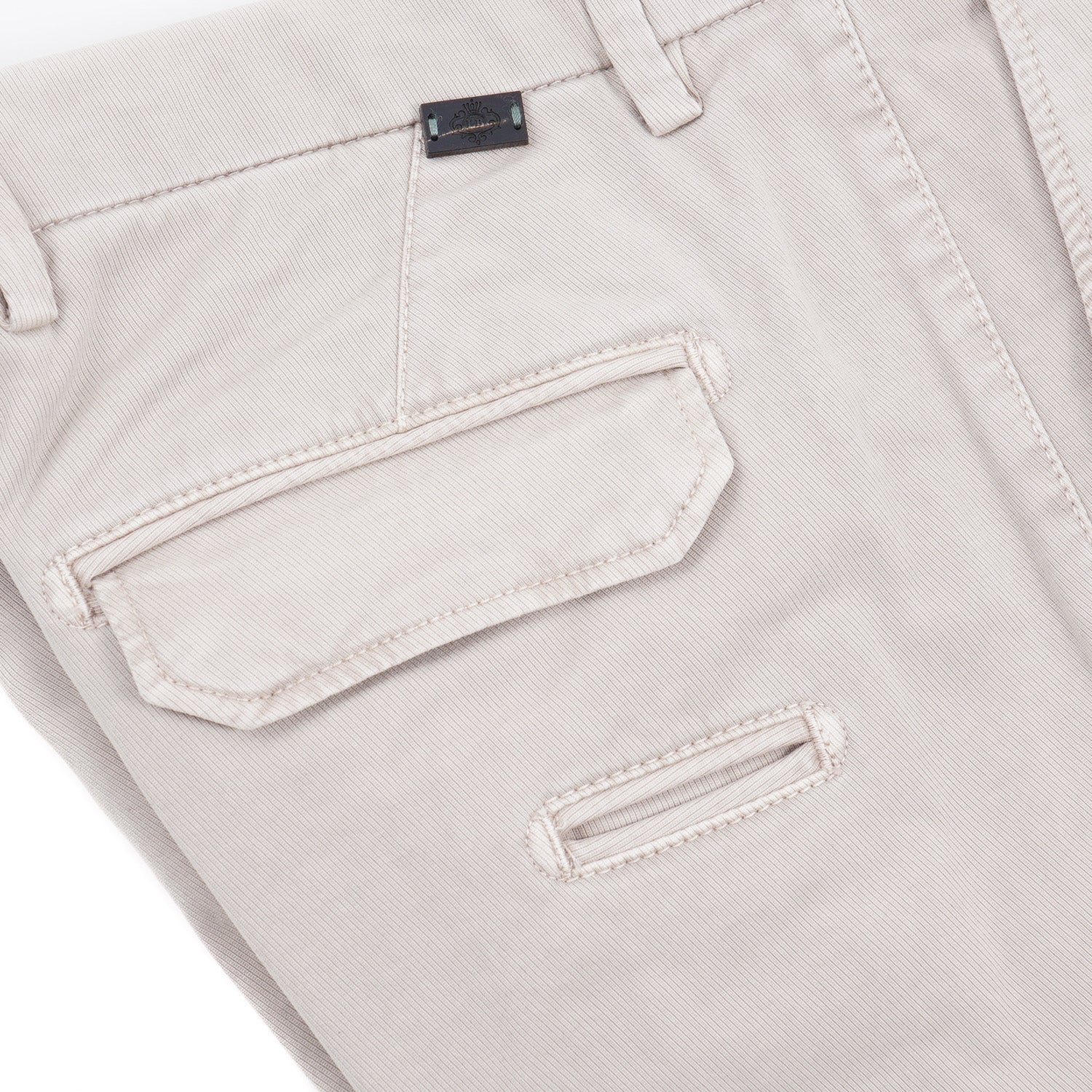 Luigi Borrelli Cotton Pants with Cargo Pockets - Top Shelf Apparel