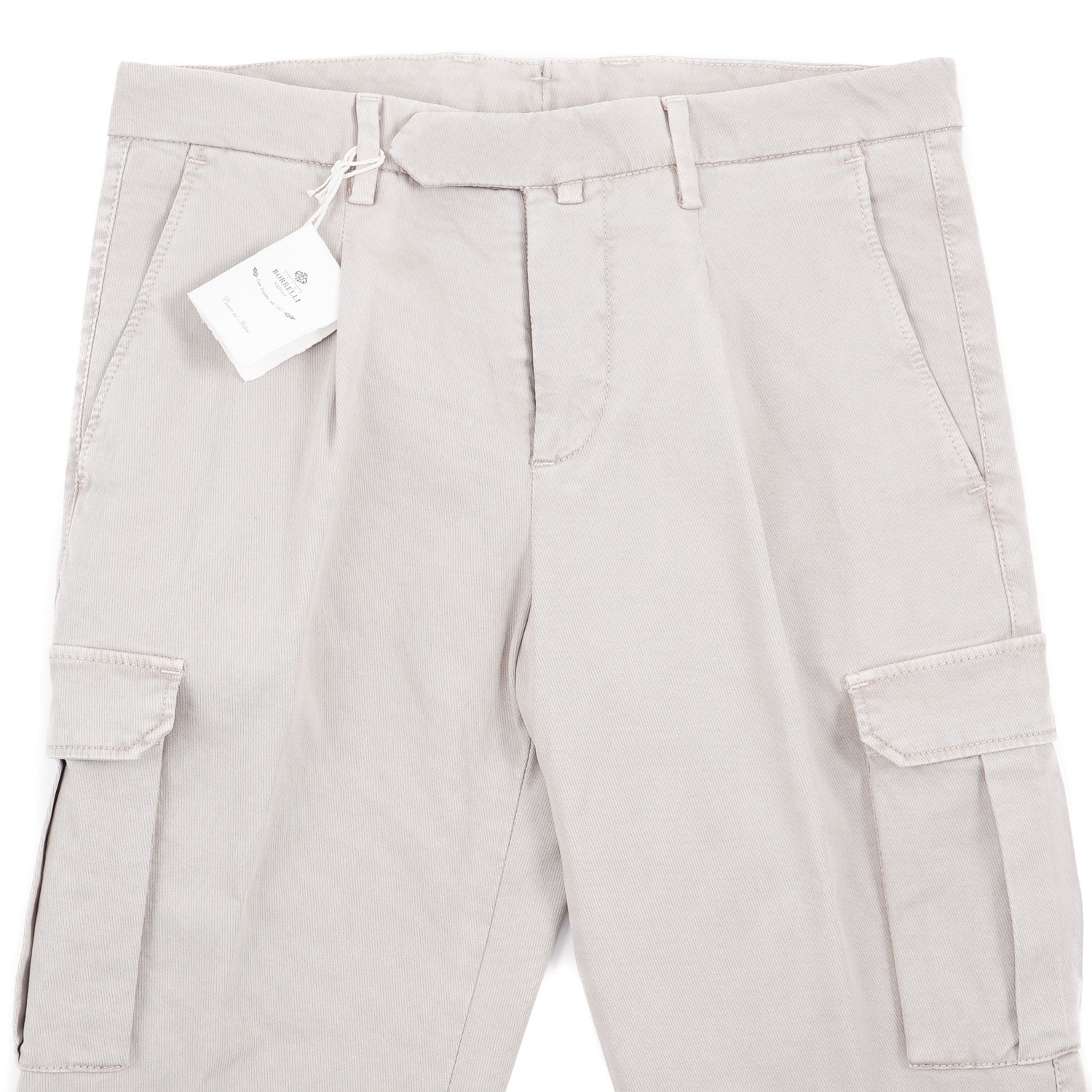 Luigi Borrelli Cotton Pants with Cargo Pockets - Top Shelf Apparel
