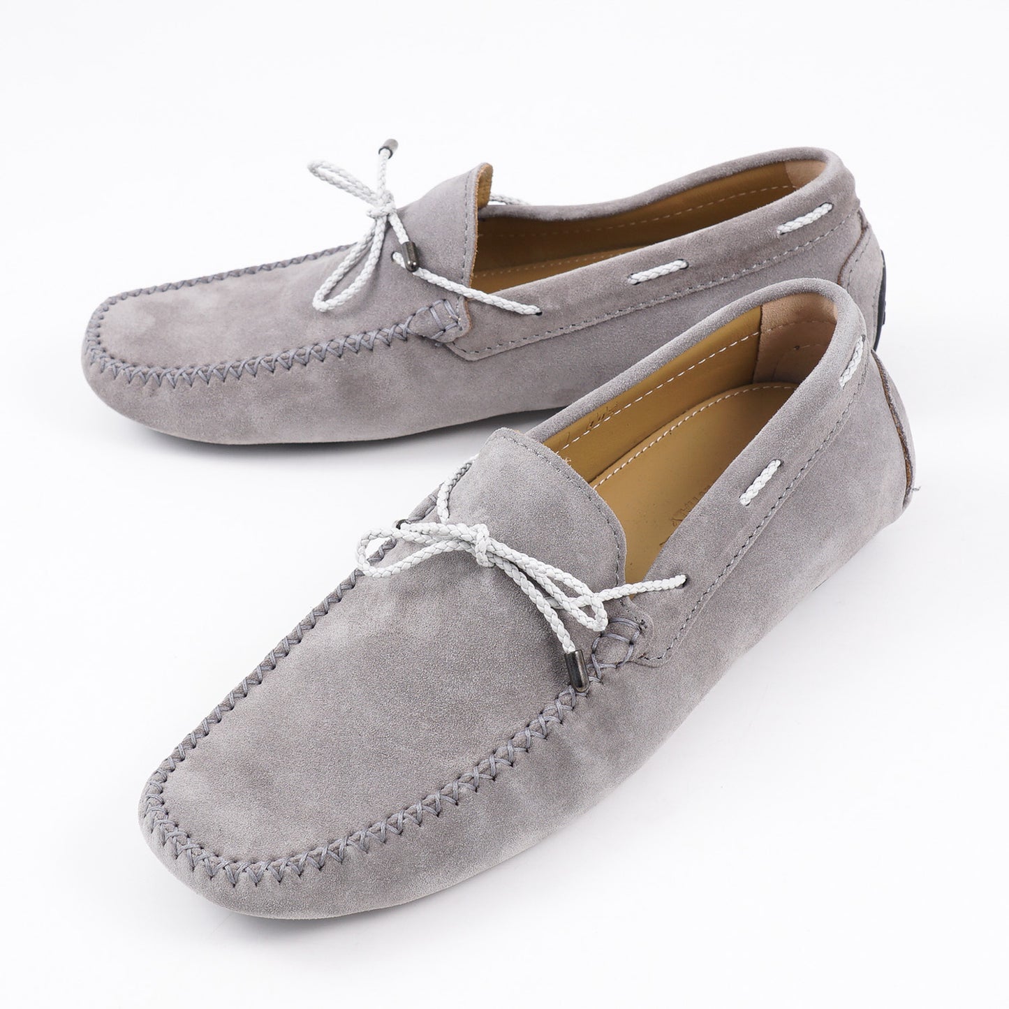 Kiton Calf Suede Driving Mocs - Top Shelf Apparel