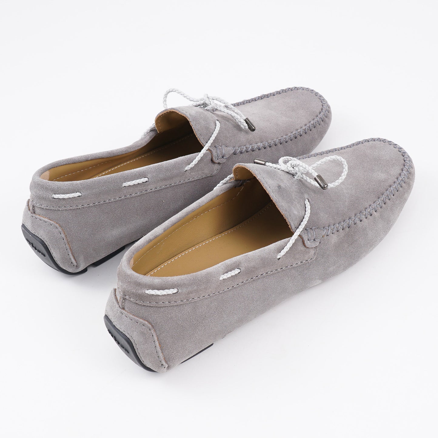 Kiton Calf Suede Driving Mocs - Top Shelf Apparel