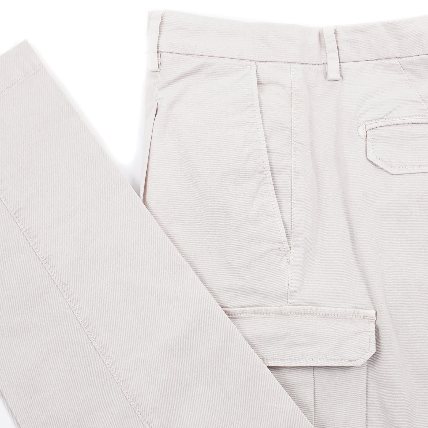 Luigi Borrelli Cotton Pants with Cargo Pockets - Top Shelf Apparel