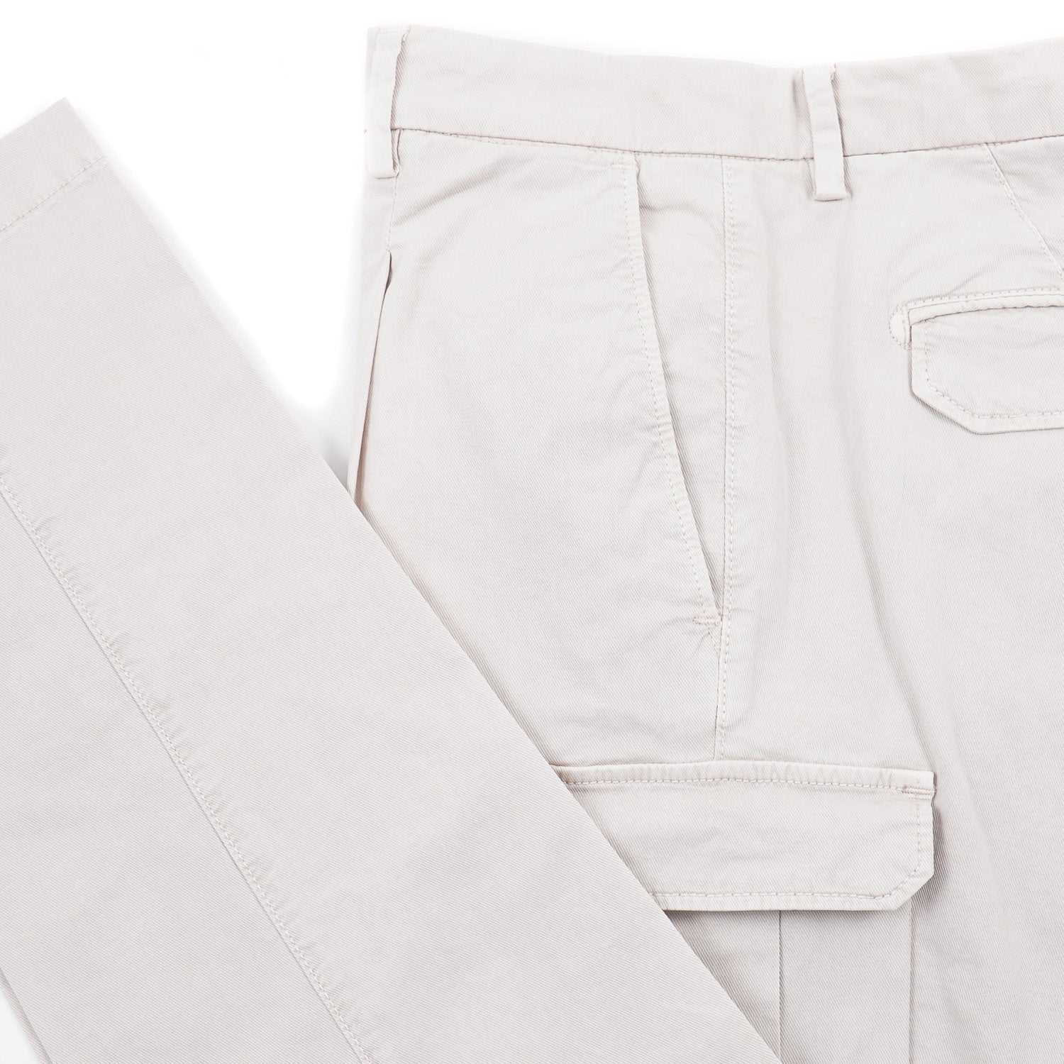 Luigi Borrelli Cotton Pants with Cargo Pockets - Top Shelf Apparel