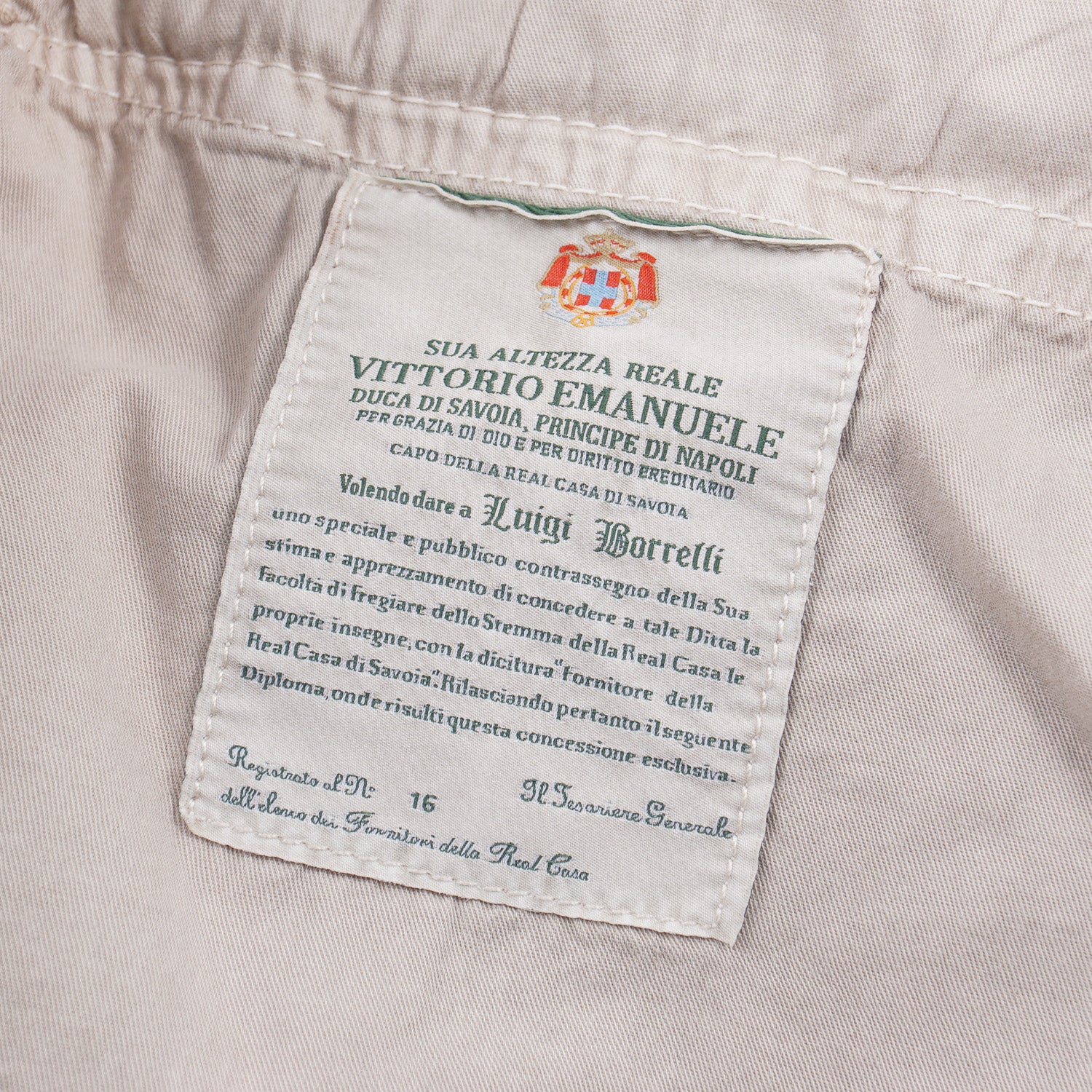 Luigi Borrelli Cotton Pants with Cargo Pockets - Top Shelf Apparel