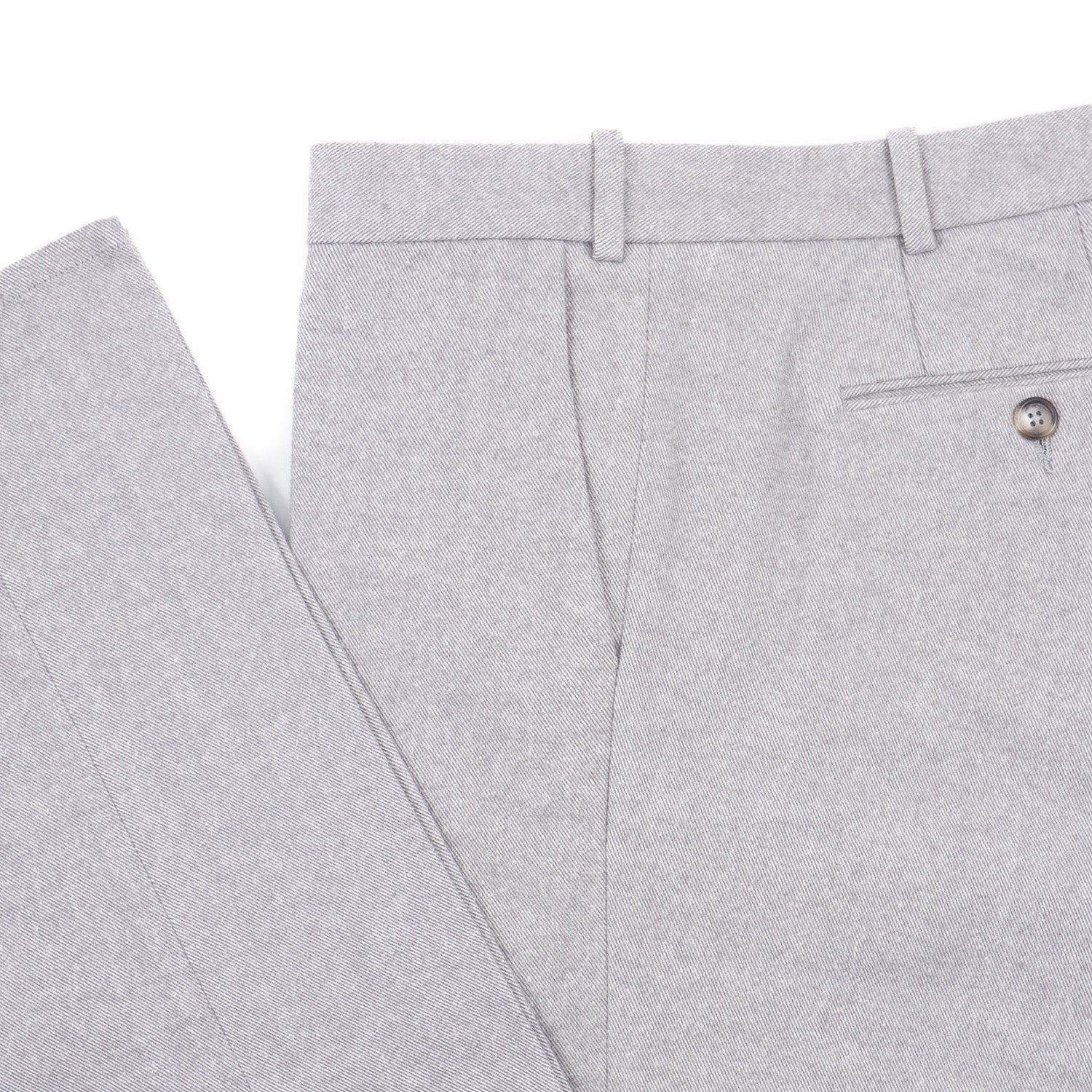 Luigi Borrelli Soft Twill Cotton Pants - Top Shelf Apparel