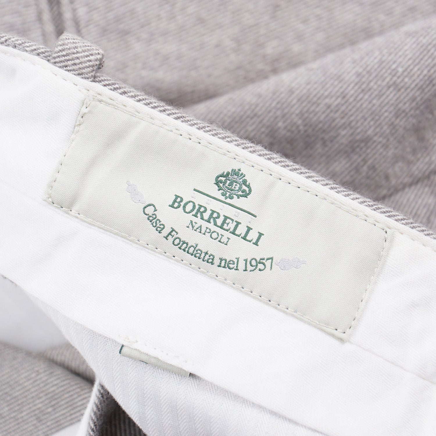Luigi Borrelli Soft Twill Cotton Pants - Top Shelf Apparel