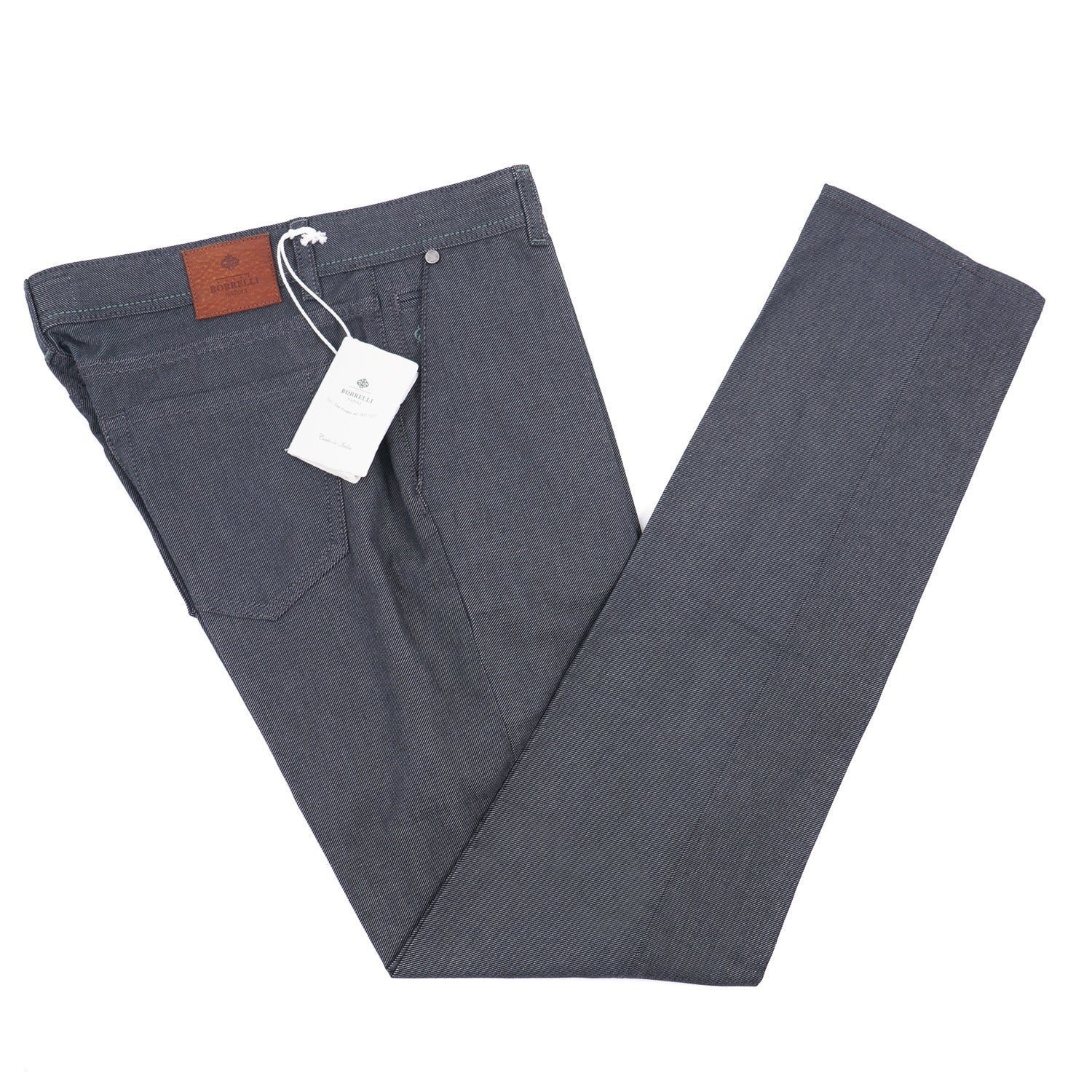 Luigi Borrelli Slim-Fit Denim Jeans - Top Shelf Apparel