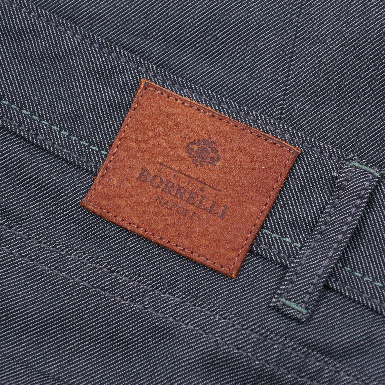 Luigi Borrelli Slim-Fit Denim Jeans - Top Shelf Apparel