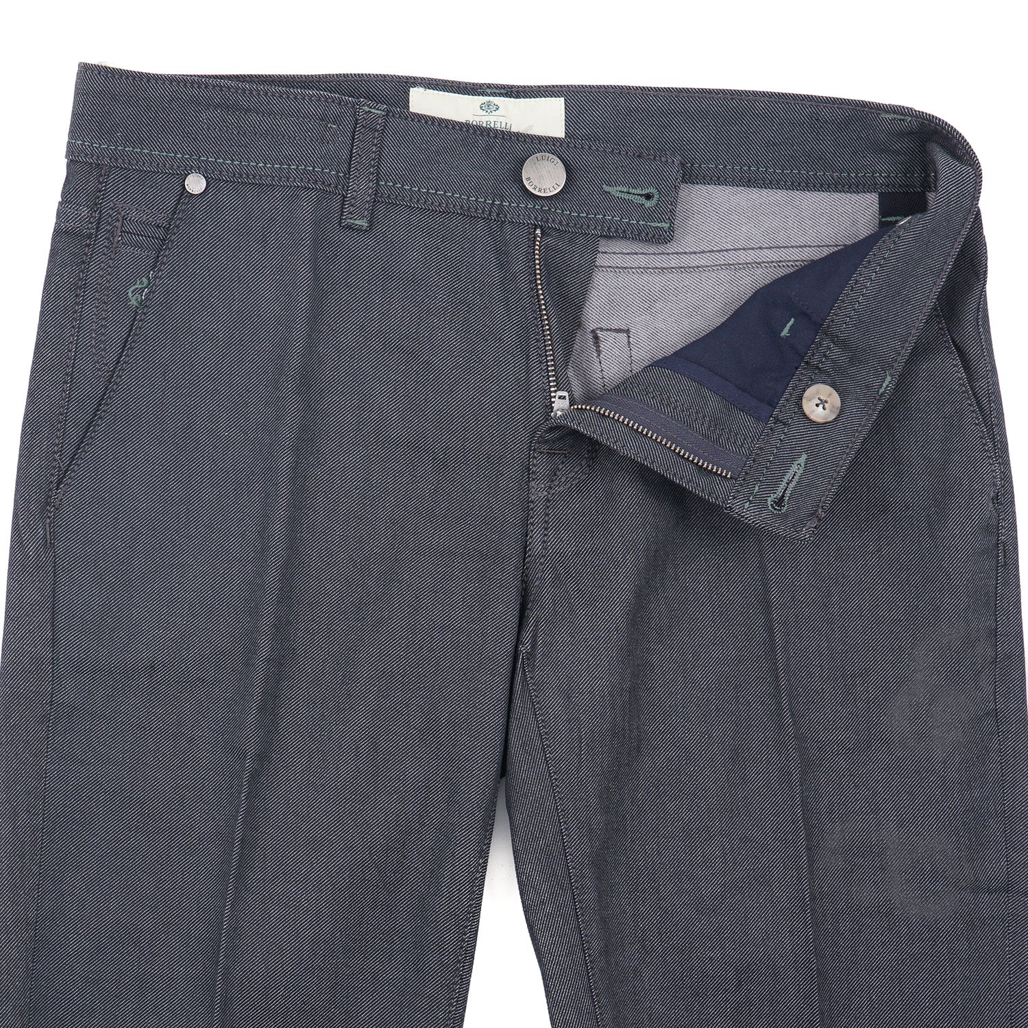 Luigi Borrelli Slim-Fit Denim Jeans - Top Shelf Apparel