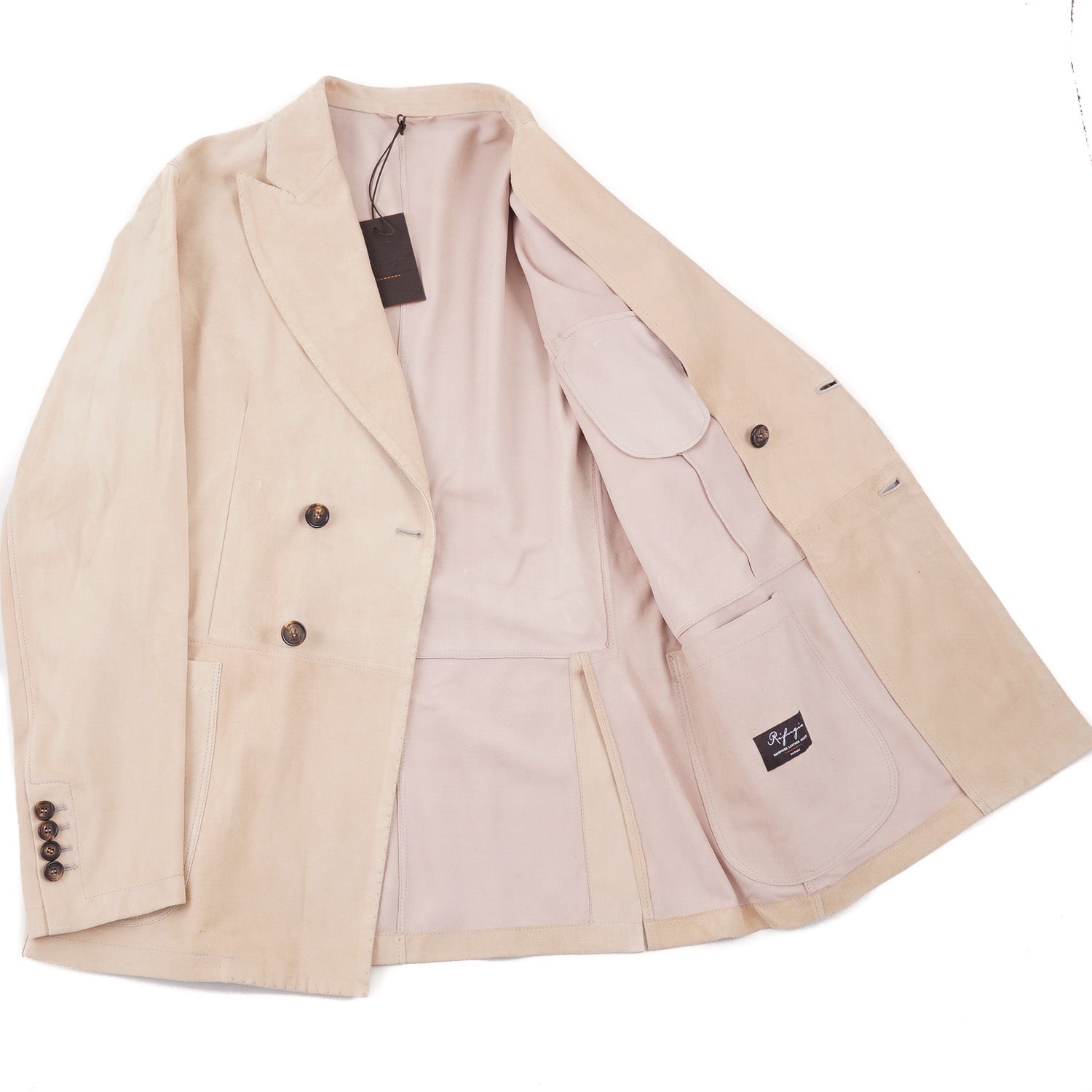 Rifugio Unlined Lambskin Suede Blazer - Top Shelf Apparel