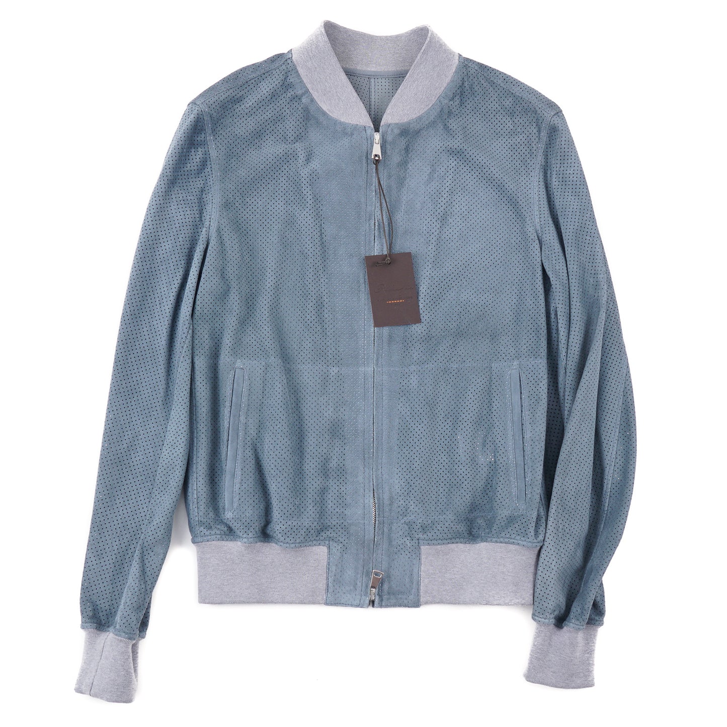 Rifugio Perforated Suede Bomber Jacket - Top Shelf Apparel