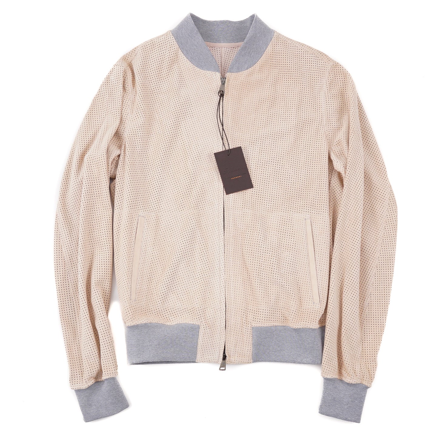 Rifugio Perforated Suede Bomber Jacket - Top Shelf Apparel