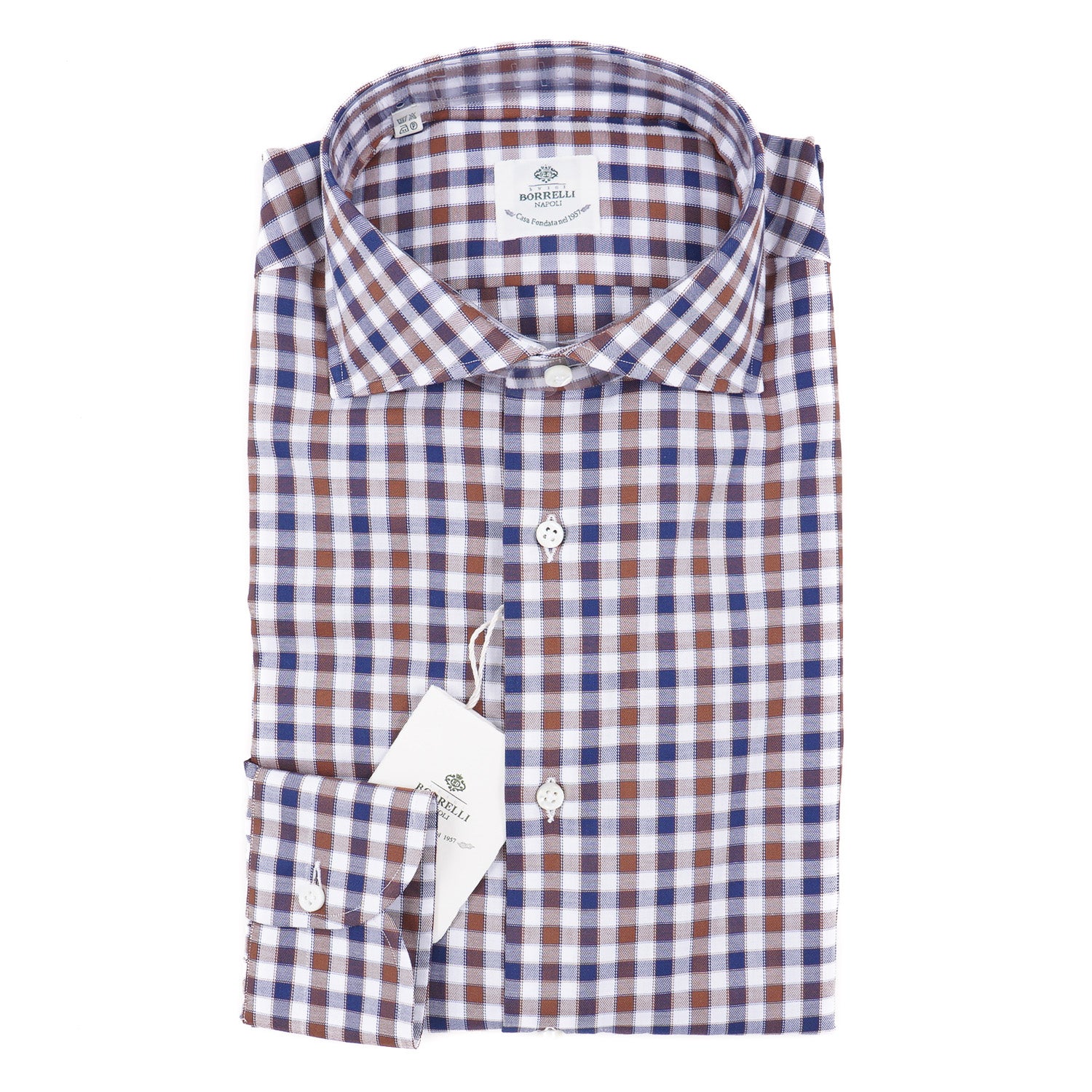 Luigi Borrelli Tailored-Fit Cotton Shirt - Top Shelf Apparel