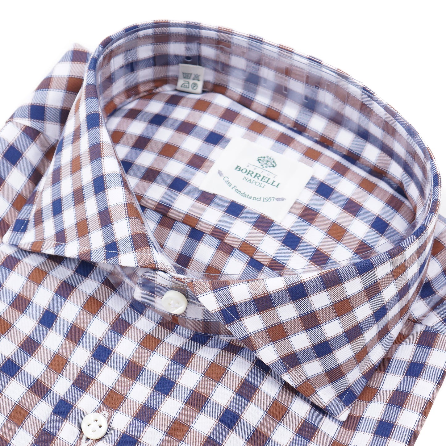 Luigi Borrelli Tailored-Fit Cotton Shirt - Top Shelf Apparel