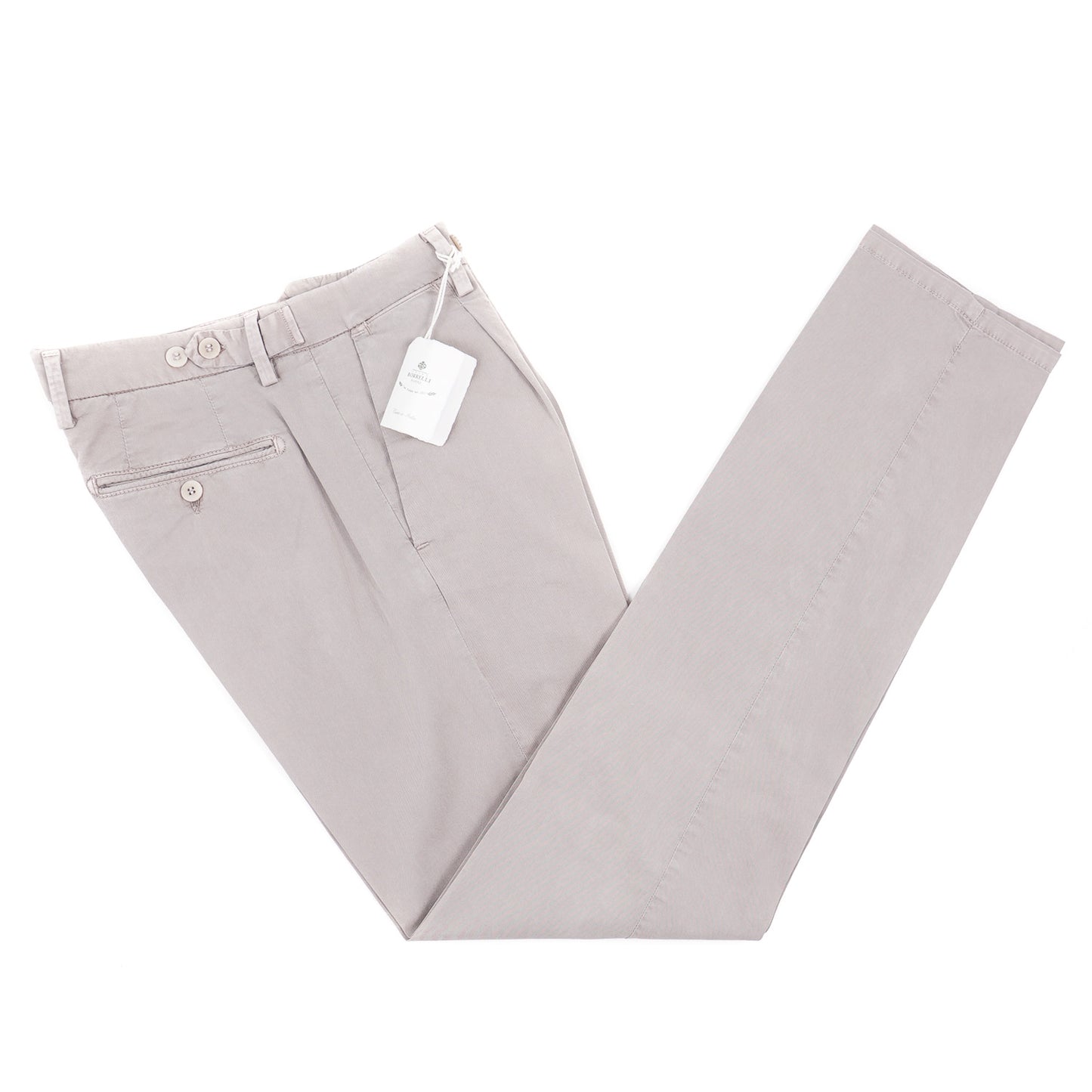 Luigi Borrelli Slim-Fit Cotton Pants - Top Shelf Apparel