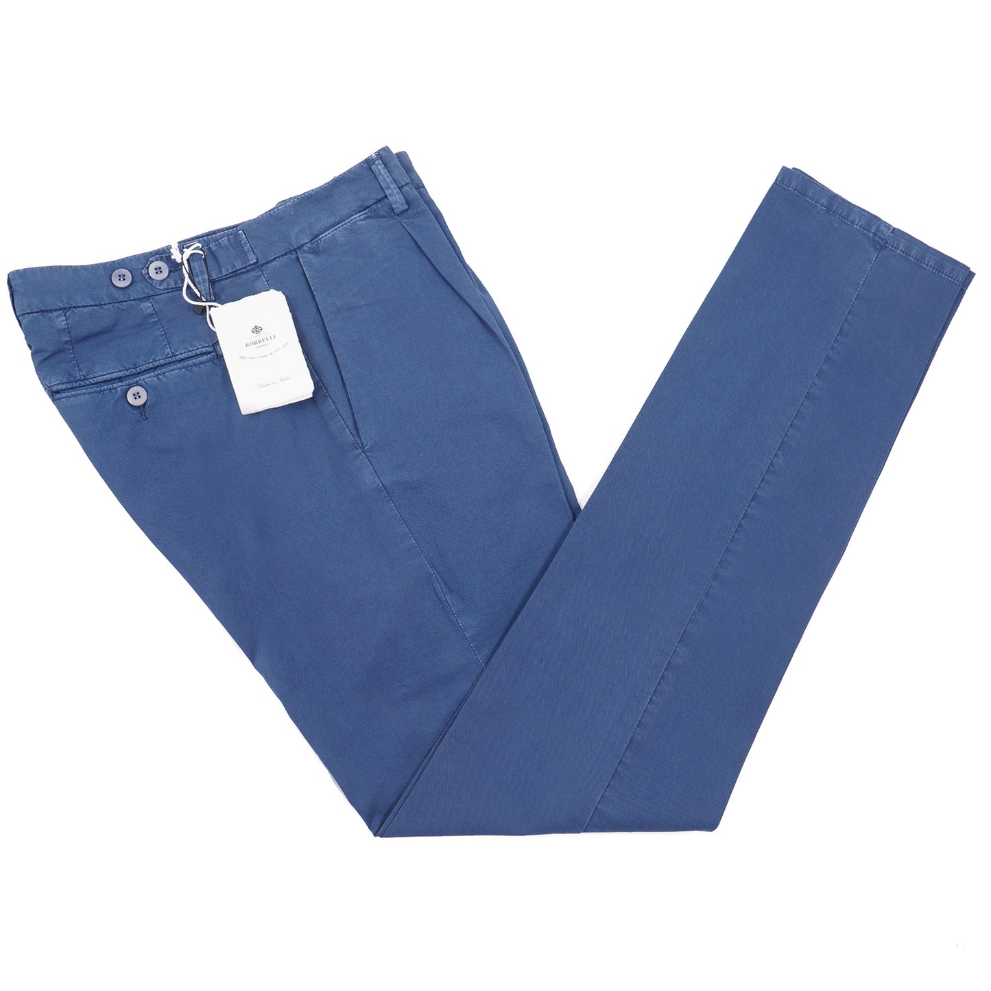 Luigi Borrelli Slim-Fit Cotton Pants - Top Shelf Apparel