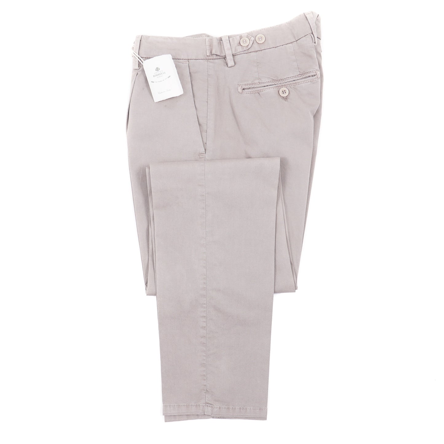 Luigi Borrelli Slim-Fit Cotton Pants - Top Shelf Apparel